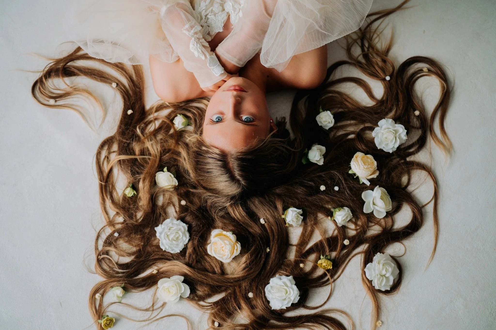 This legend is 11 years old and just did something bloody incredible.
She&rsquo;s had long hair for as long as she can remember &mdash; the kind everyone says &ldquo;never cut.&rdquo;
But she decided to do something way cooler than keeping it. ✂️
She