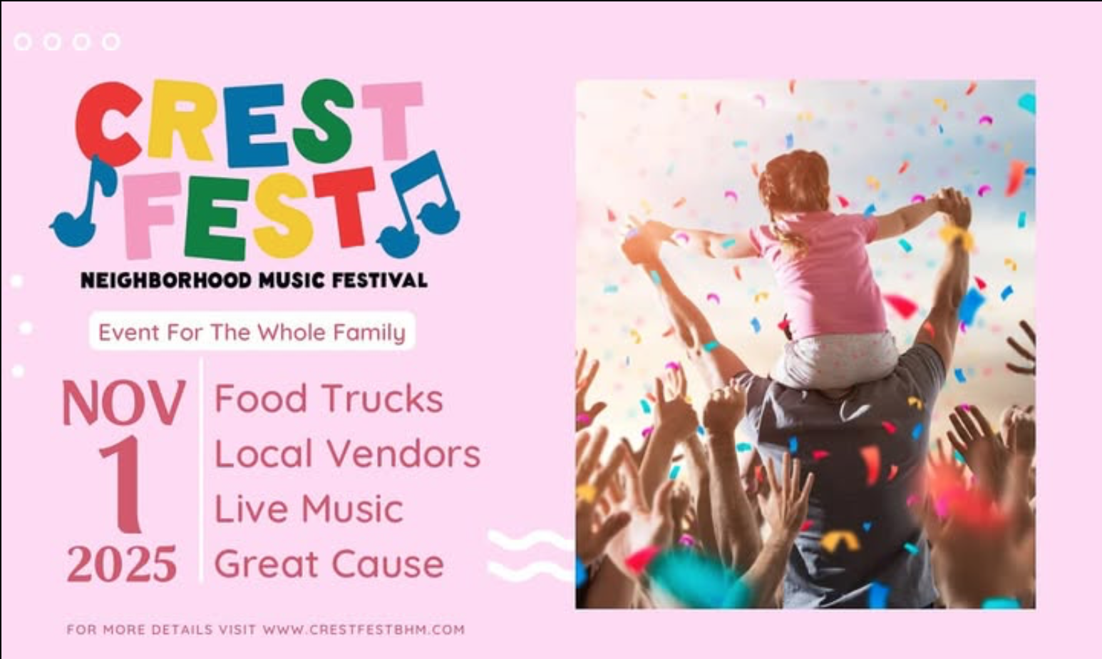 Crest Fest Neighborhood Music Festival