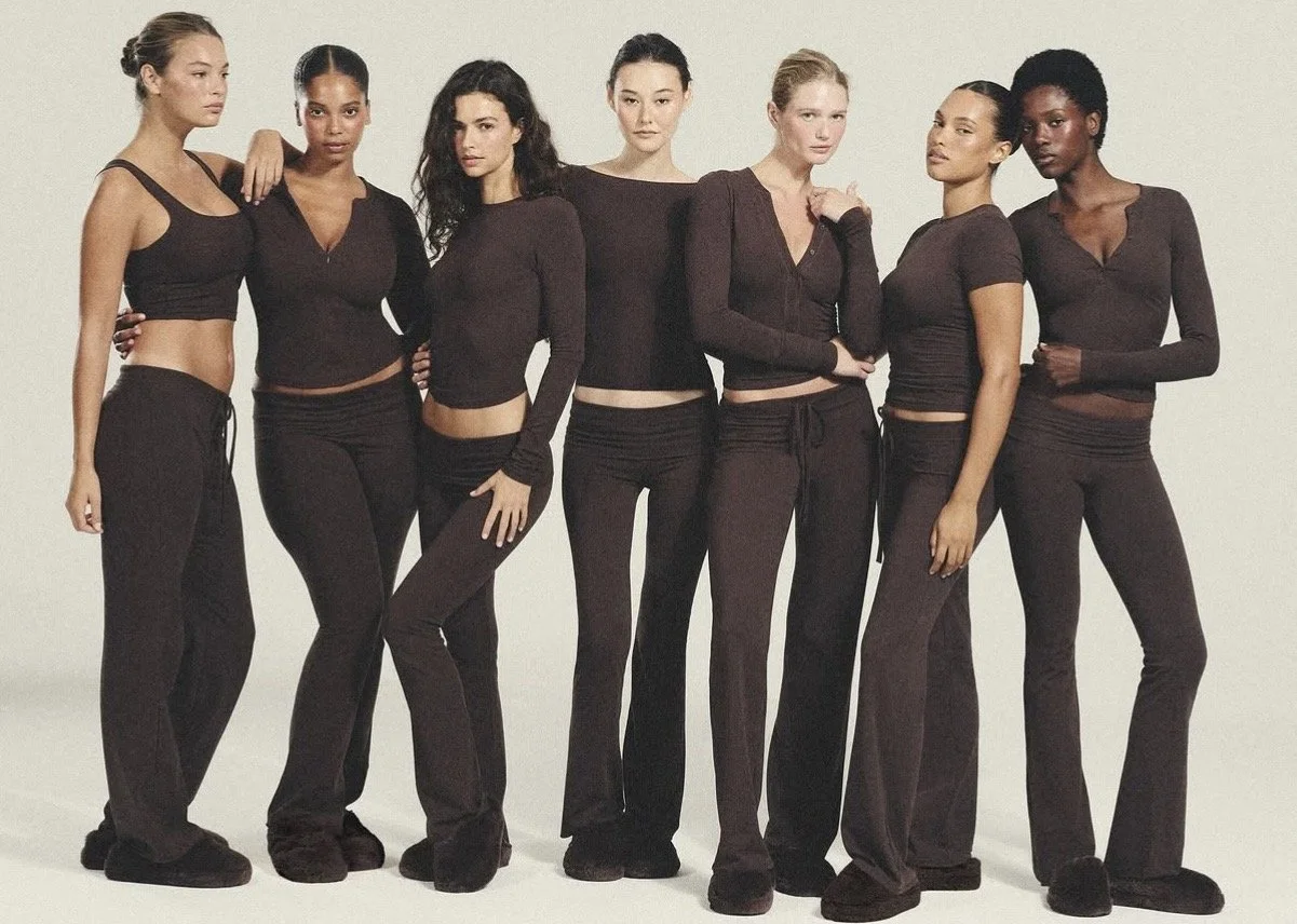 Nails by Candace Kim (@candacevkim) for SKIMS Cotton Rib