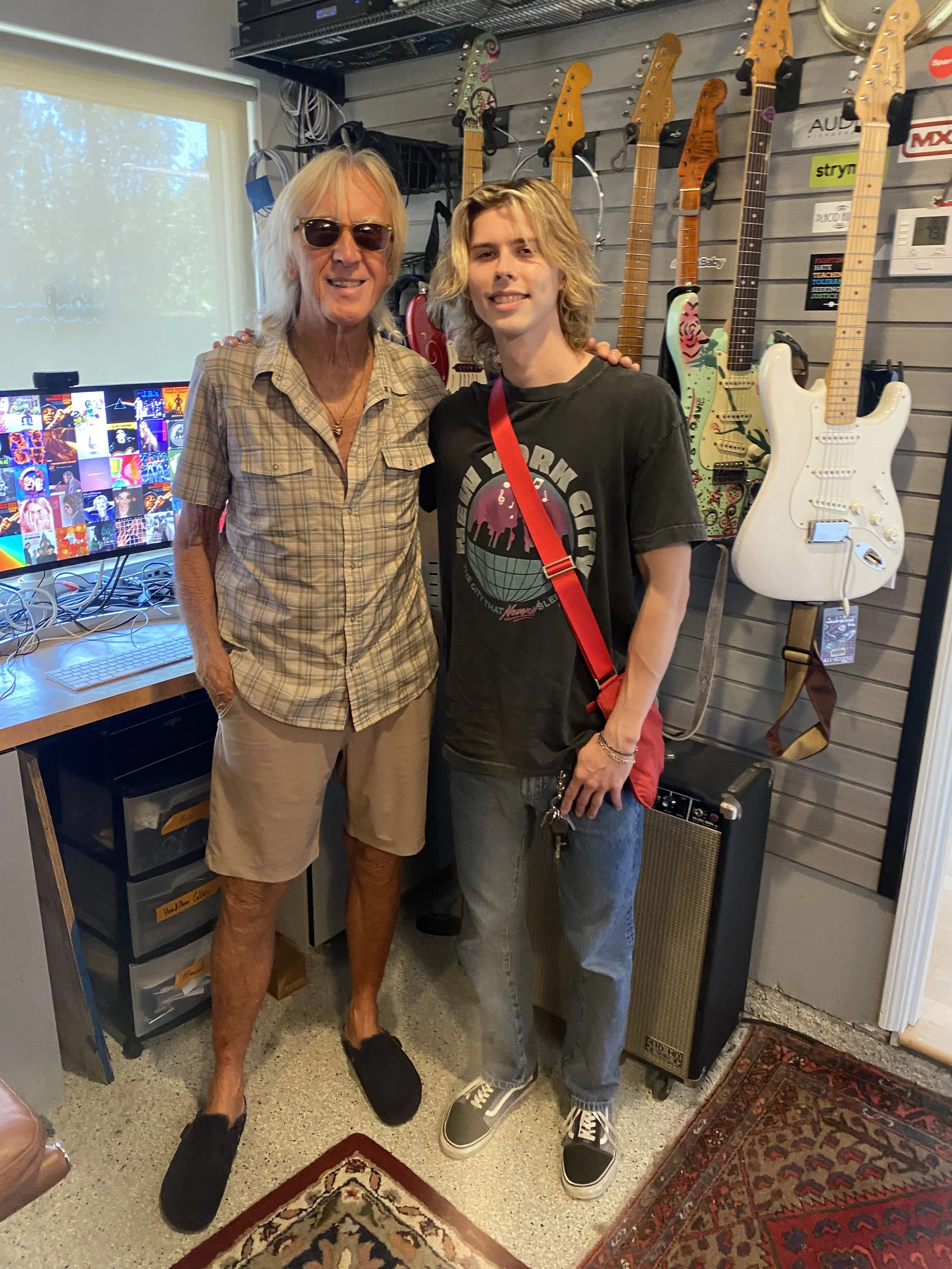 Elton John guitarist and musical Director Davey Johnstone 
