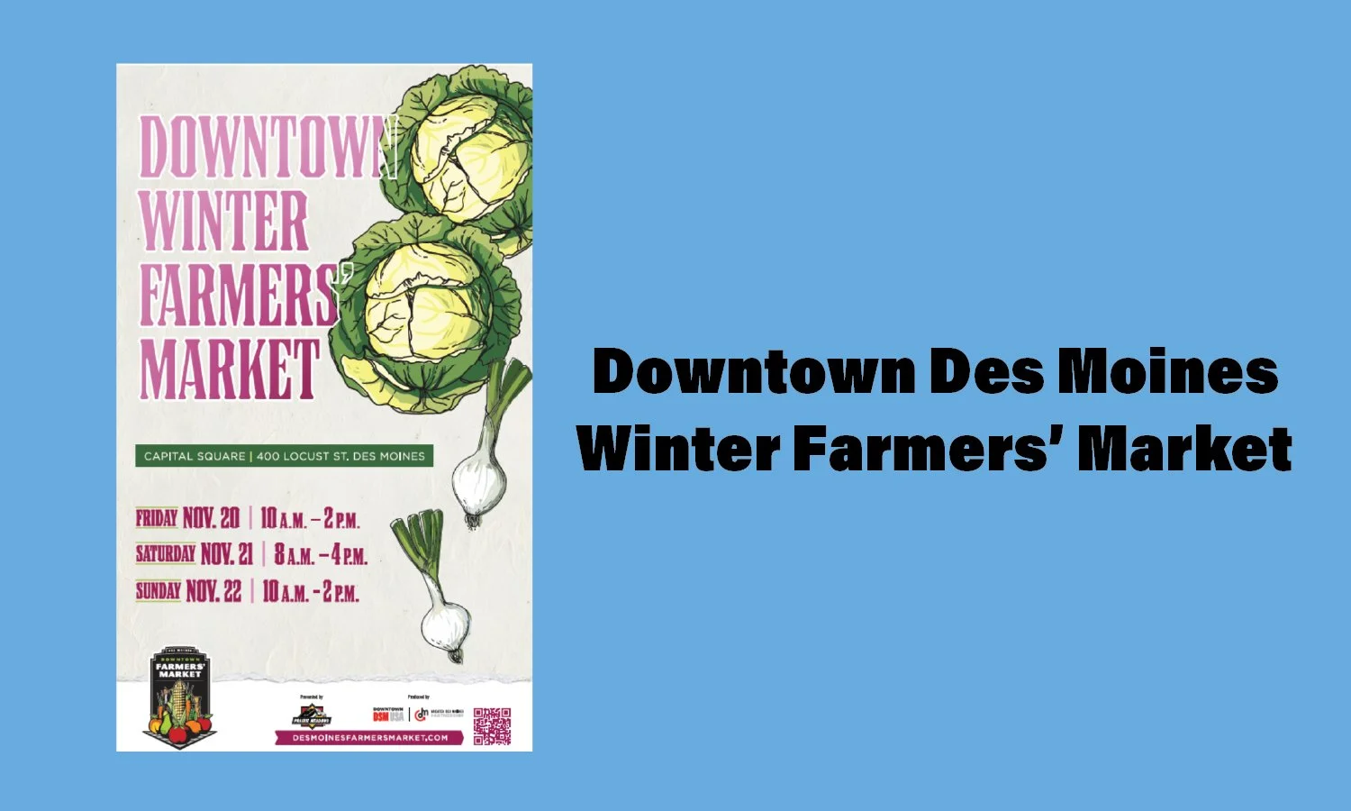 Downtown Des Moines Winter Farmers Market 