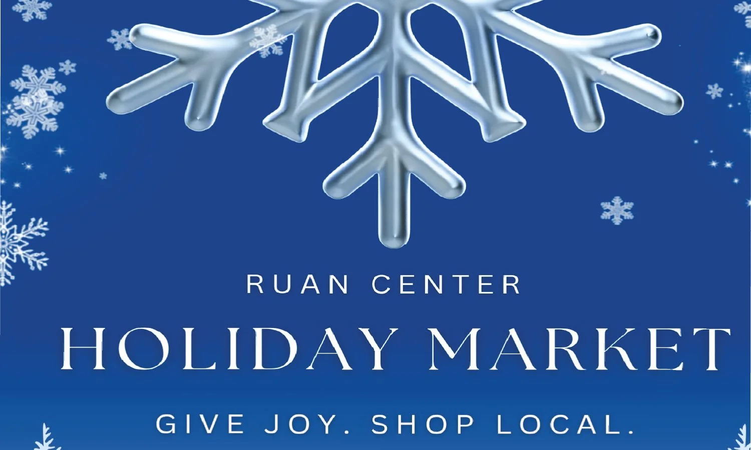 Ruan Center Winter Market in Downtown Des Moines