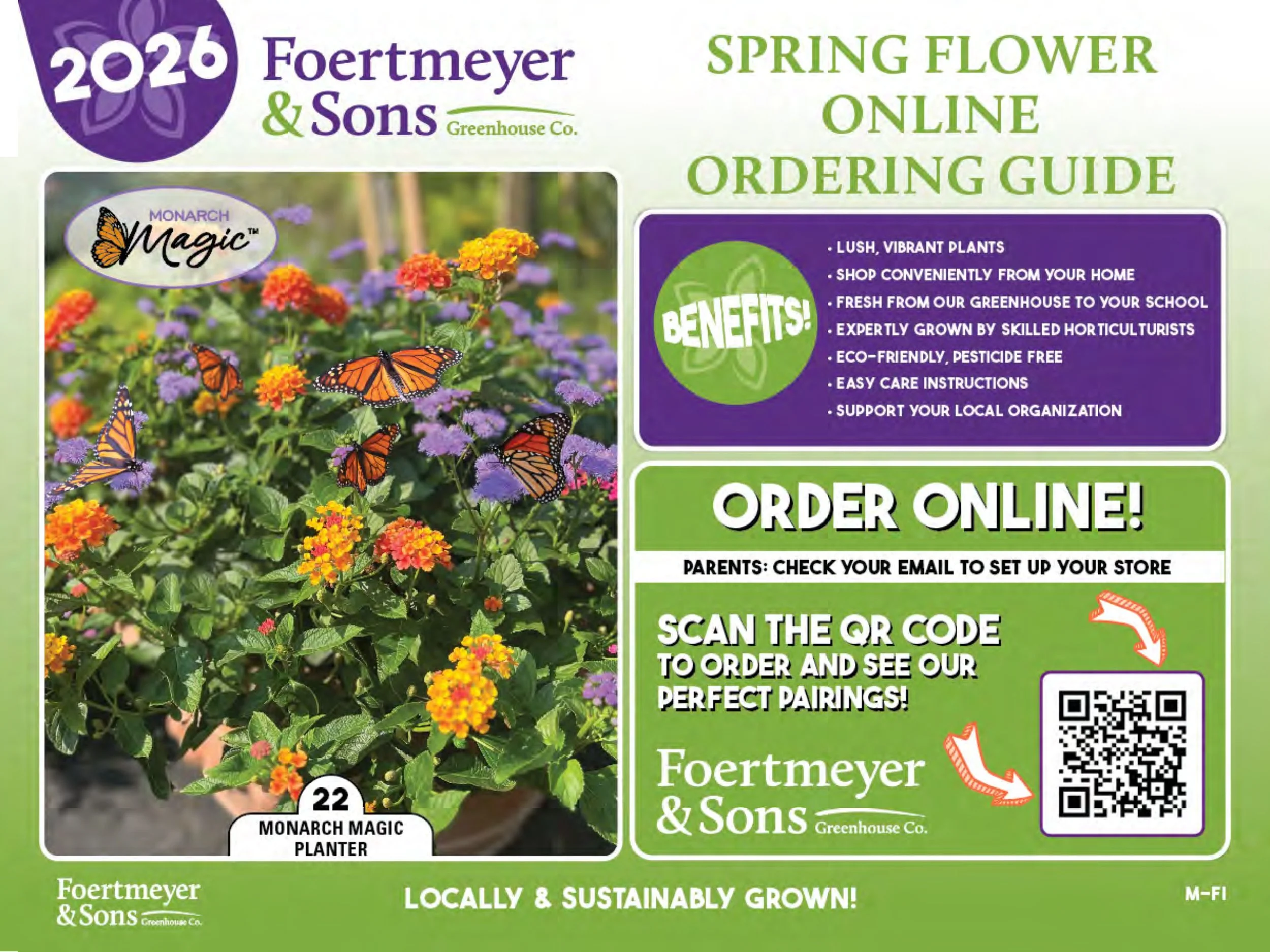 Foertmeyer &amp; Son’s Spring Flower Fundraiser
