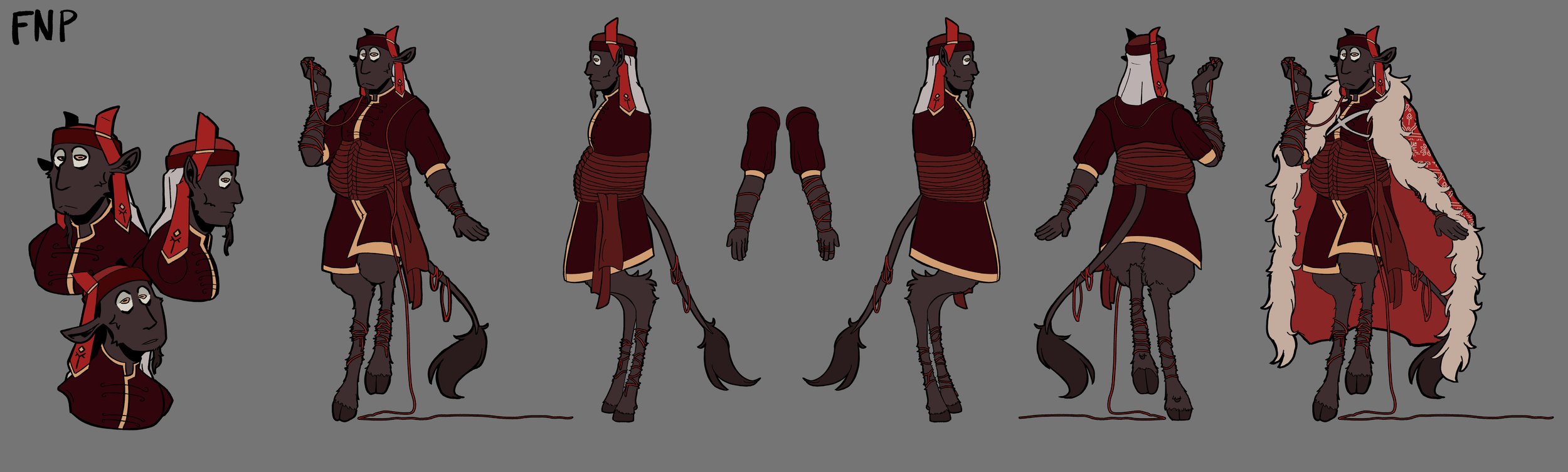 Character turnaround