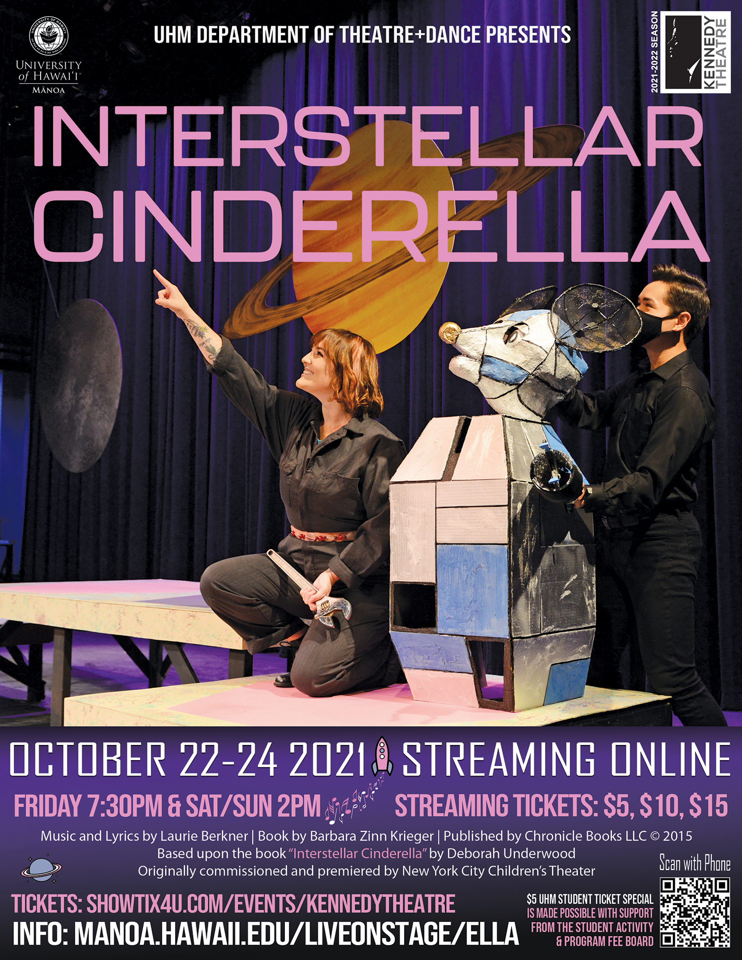 Interstellar Cinderella Performance Poster