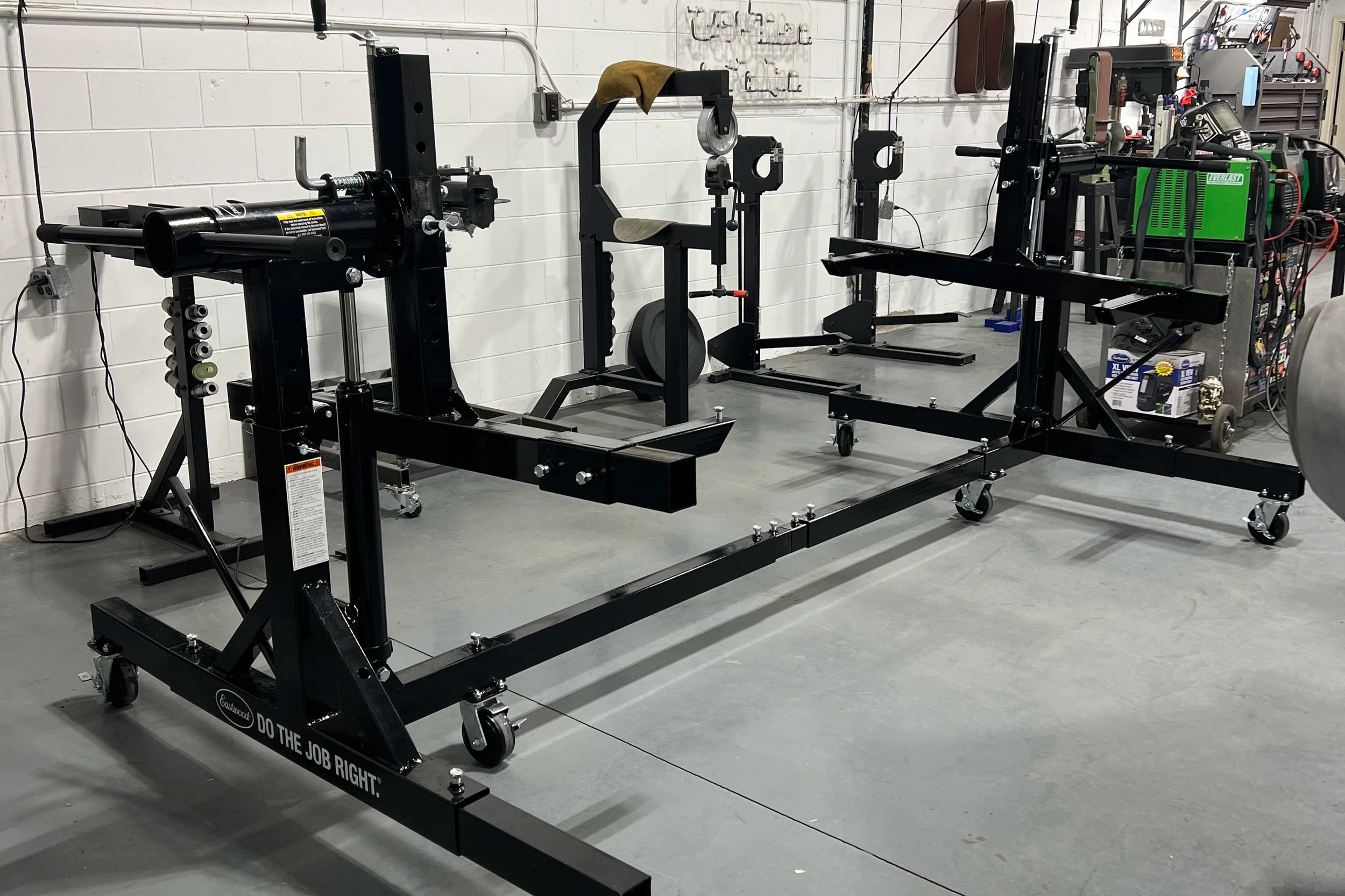 A new piece of equipment added to the shop