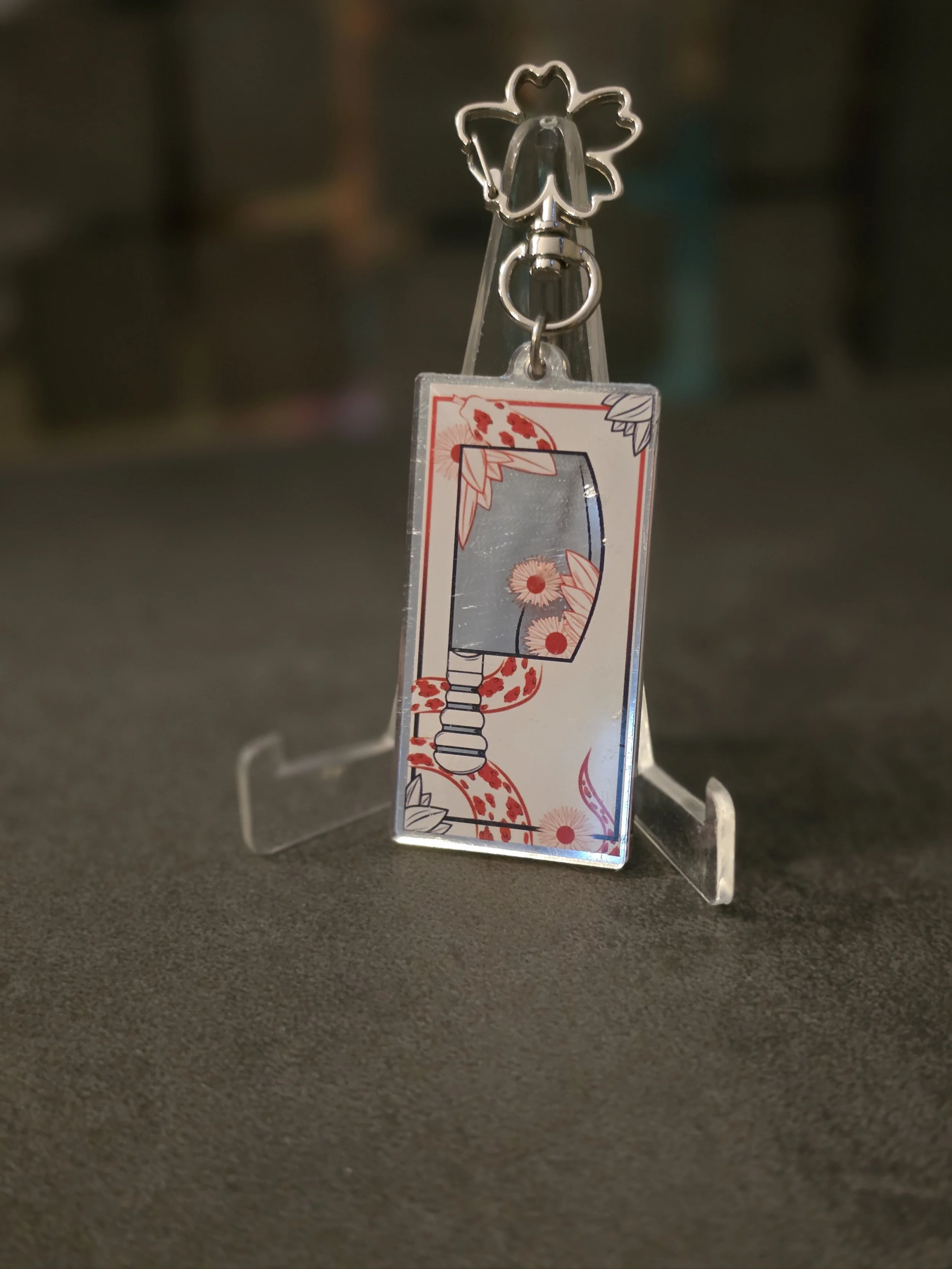 Meat Cleaver Snake Keychain