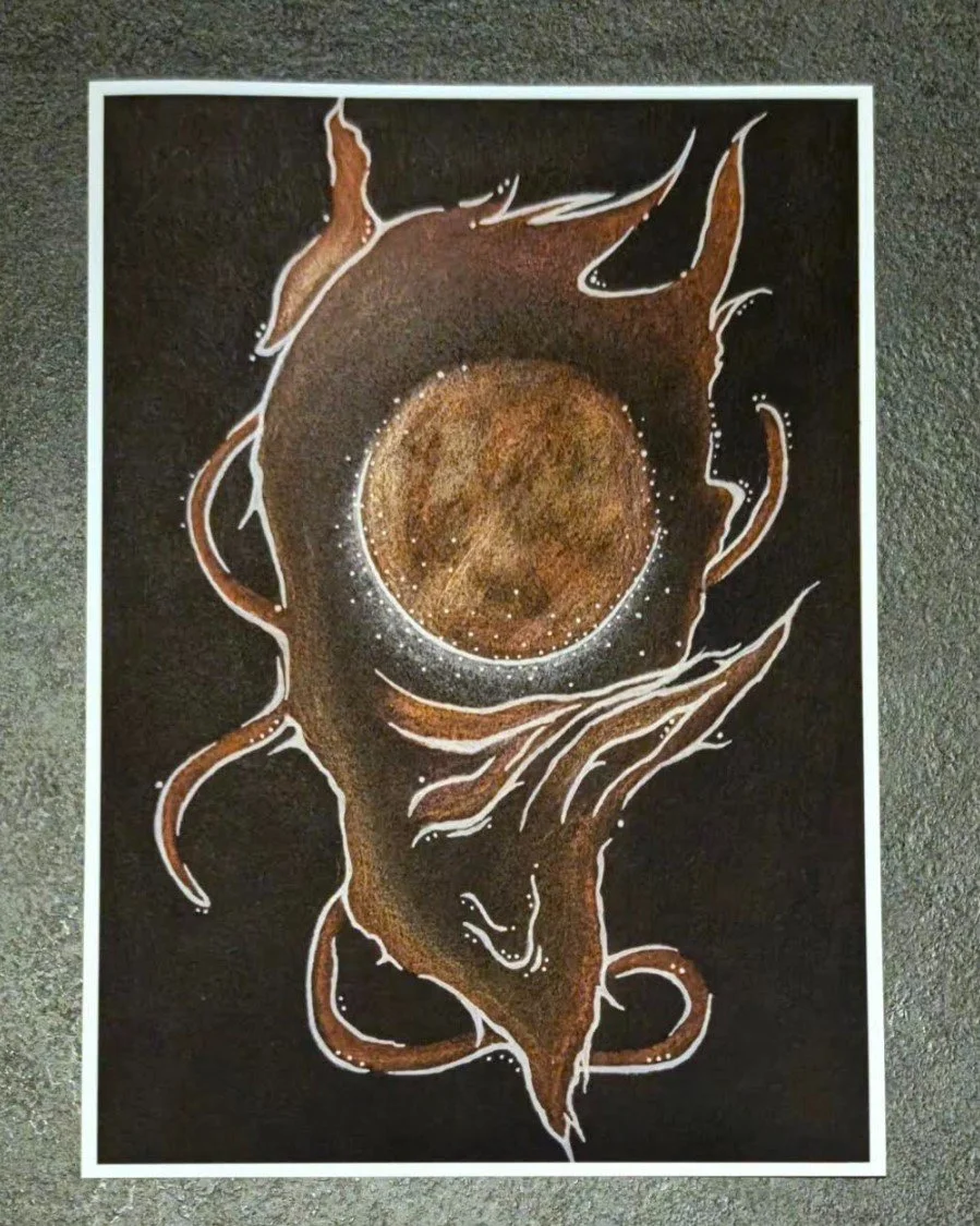 Sun Ghost Art Print