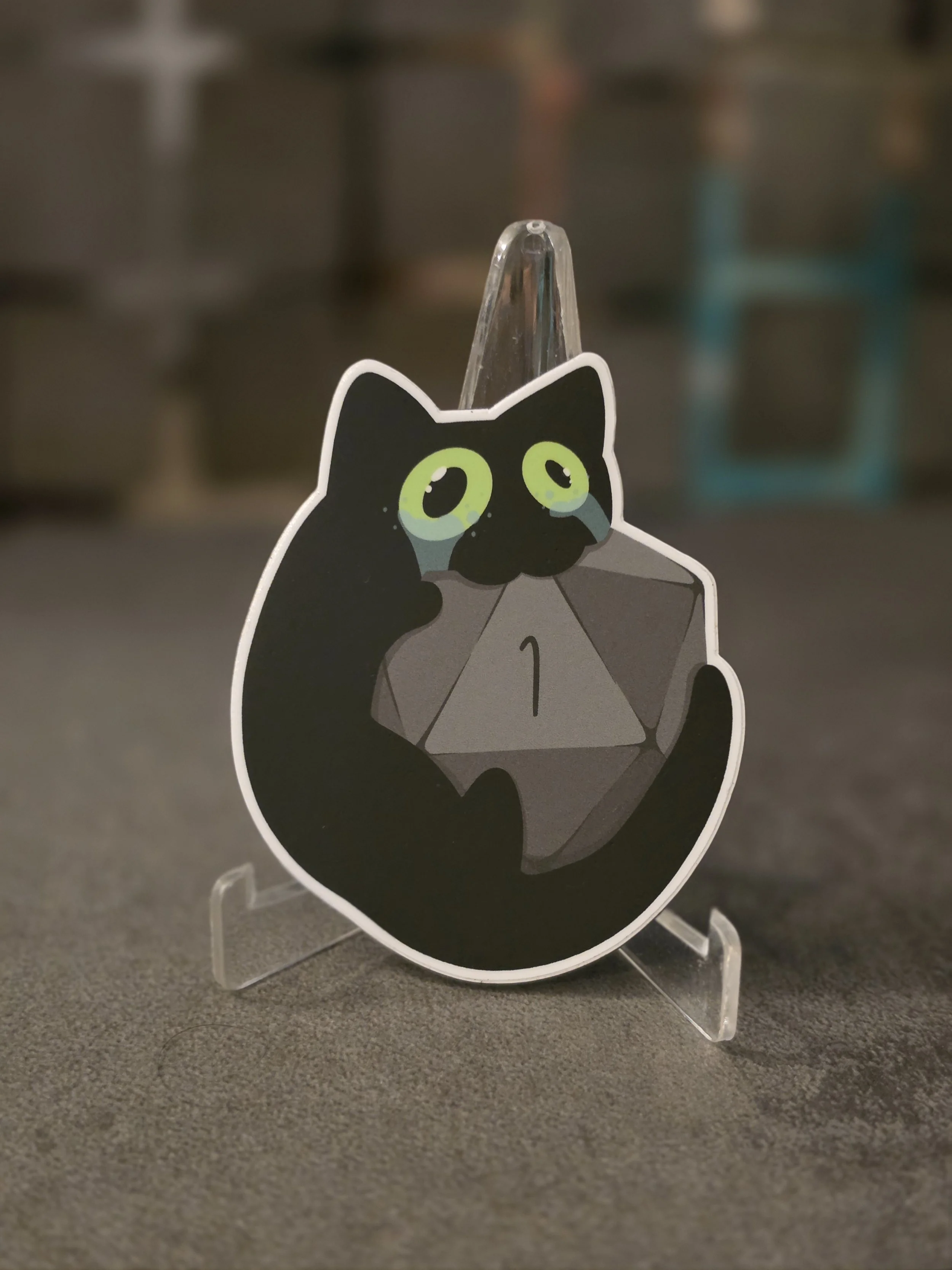 Critical Cat Failure Magnet - Flat Cut