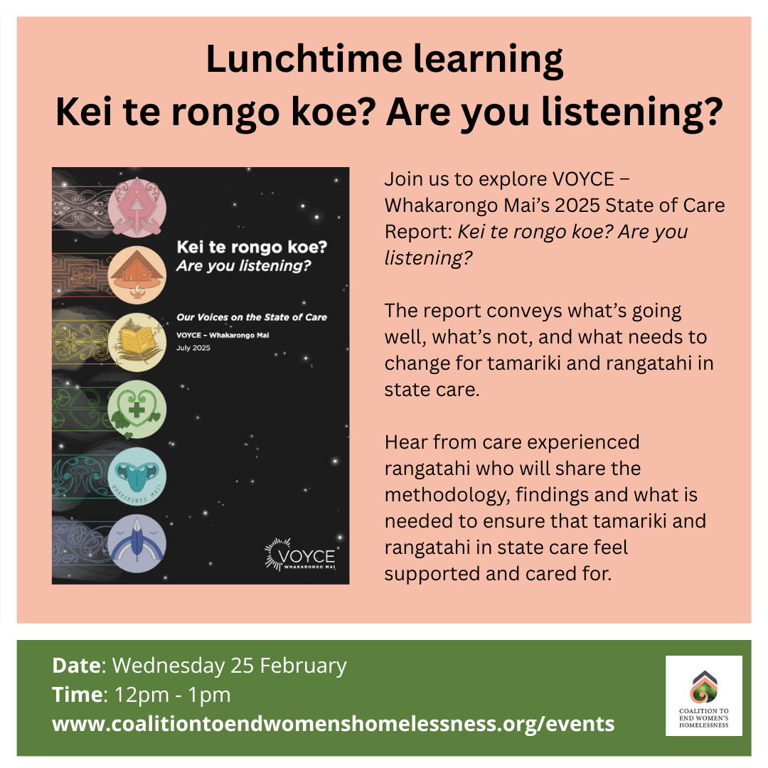 CEWH Lunchtime learning: Kei to rongo koe? Are you listening?