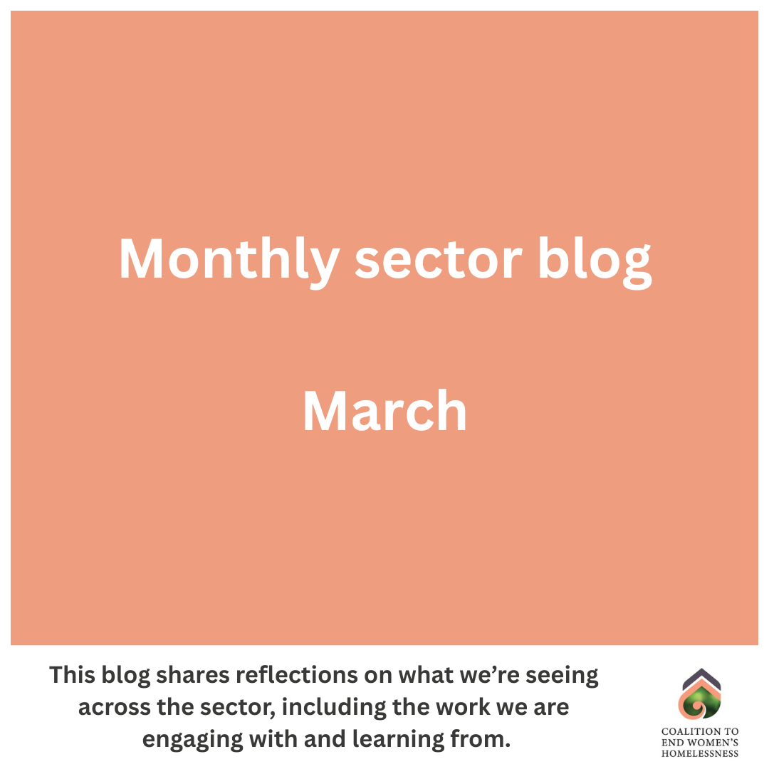 Monthly sector blog - March 