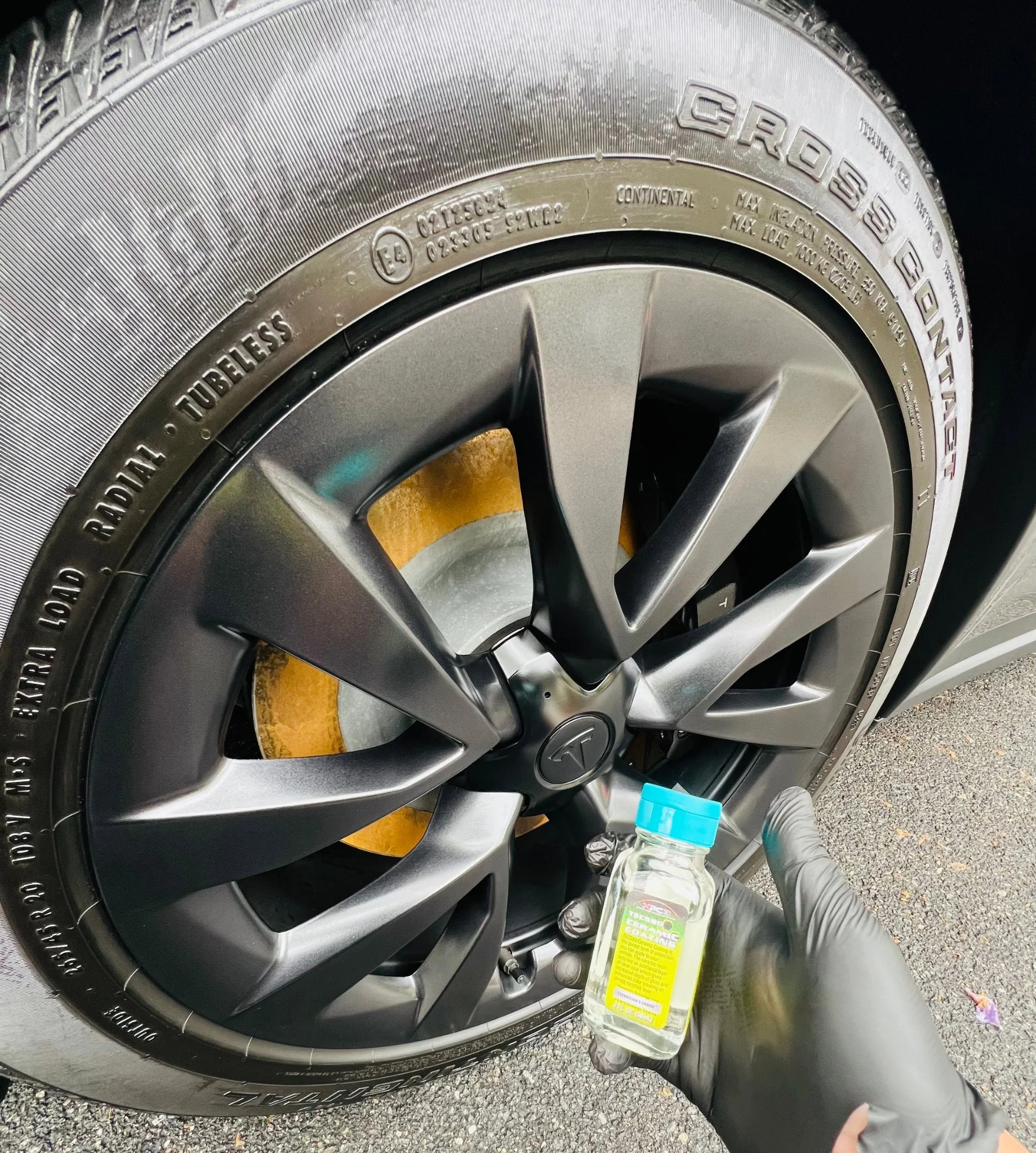 Tesla Wheel Ceramic Coating