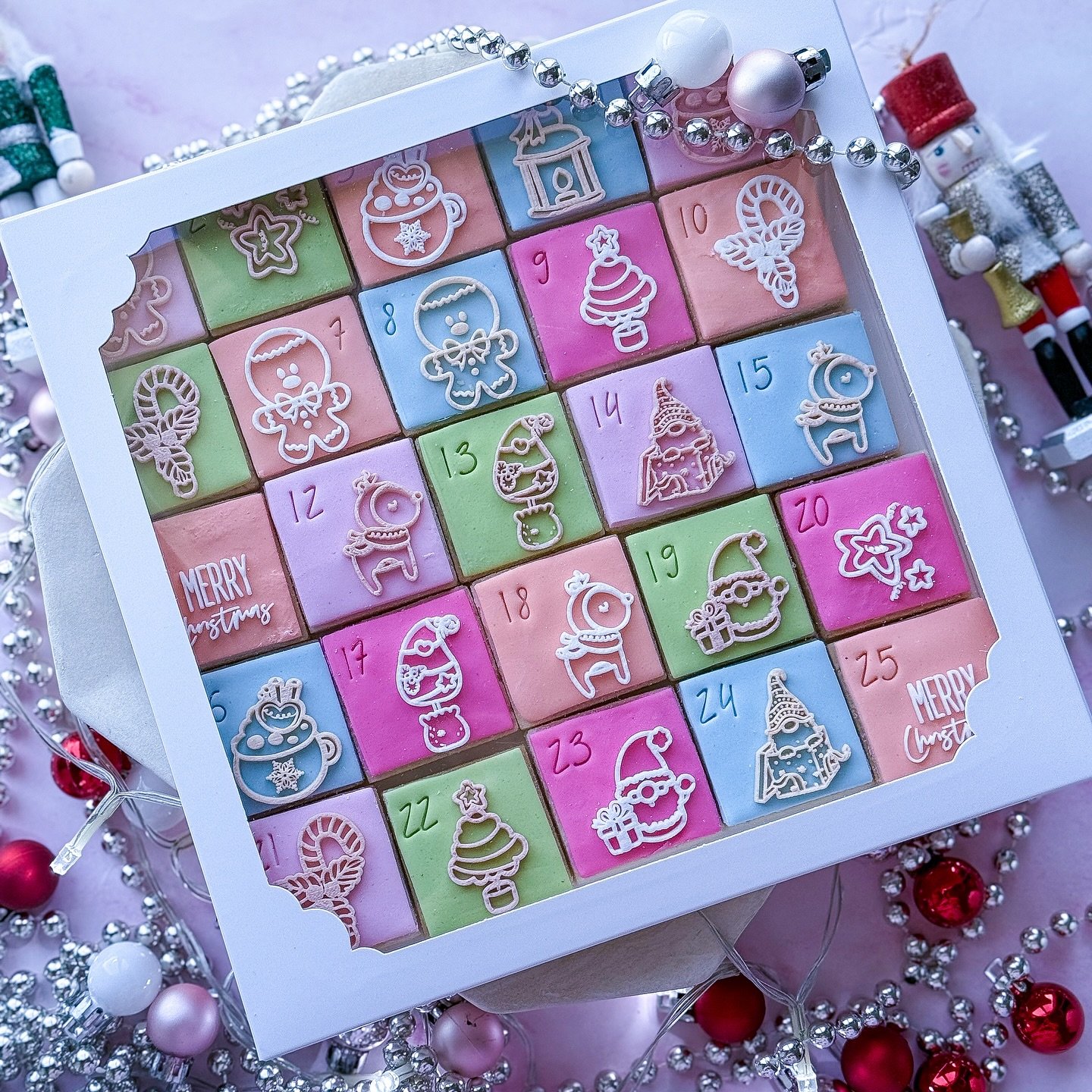 They&rsquo;re baaaack! 🎁✨
My 2025 Cookie Advent Calendars are officially open for presale &mdash; for ONE WEEK only!
Choose from 4 colour palettes (including Pinkmas 💖) and make your countdown to Christmas extra sweet.

🍪 25 bite-sized cookies
🎄 