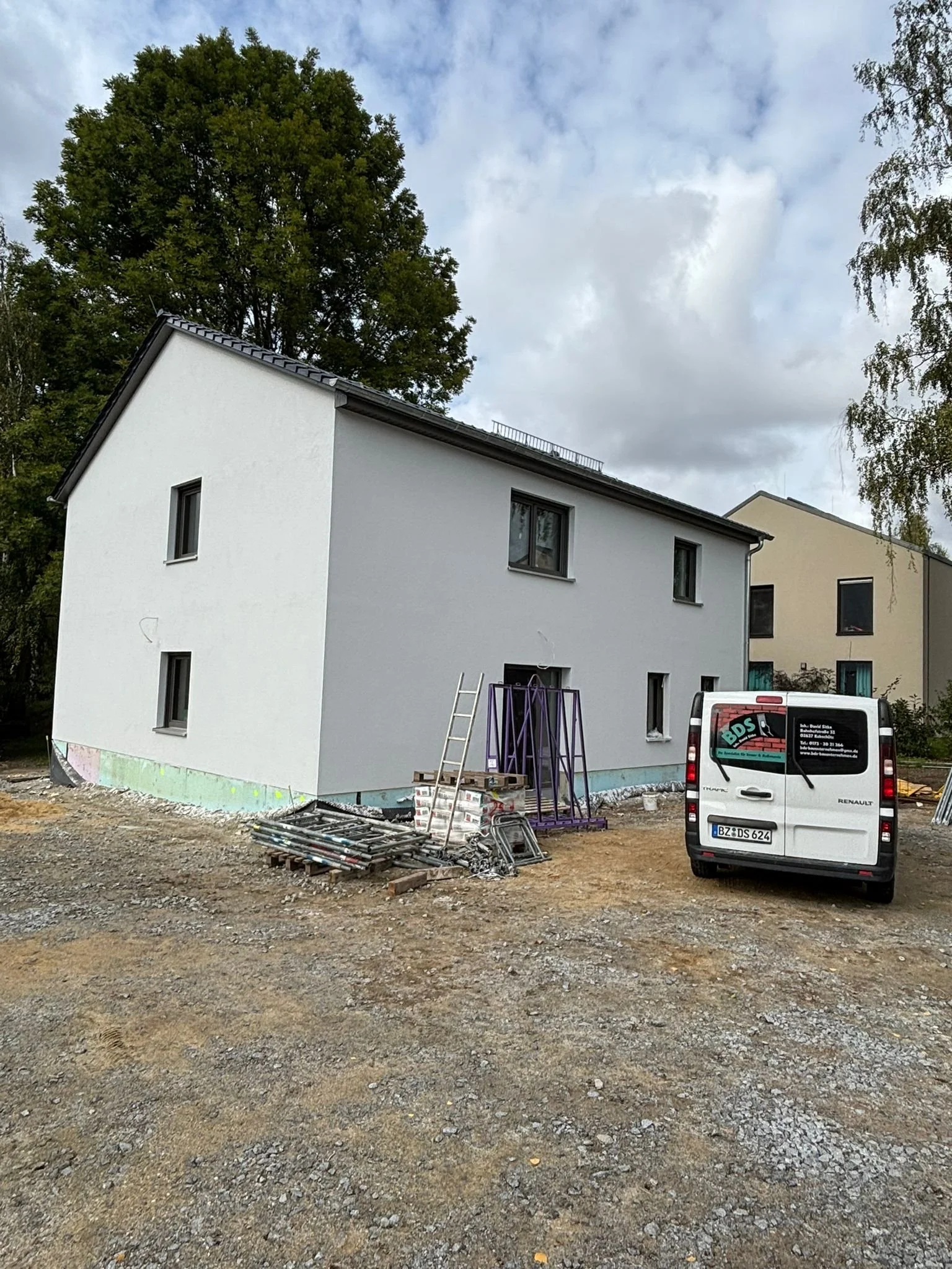 Fassadengestaltung Im Neubau