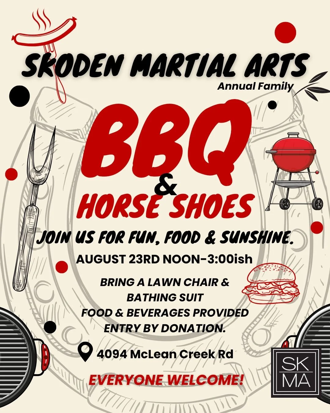 Annual Family BBQ - Everyone Welcome!