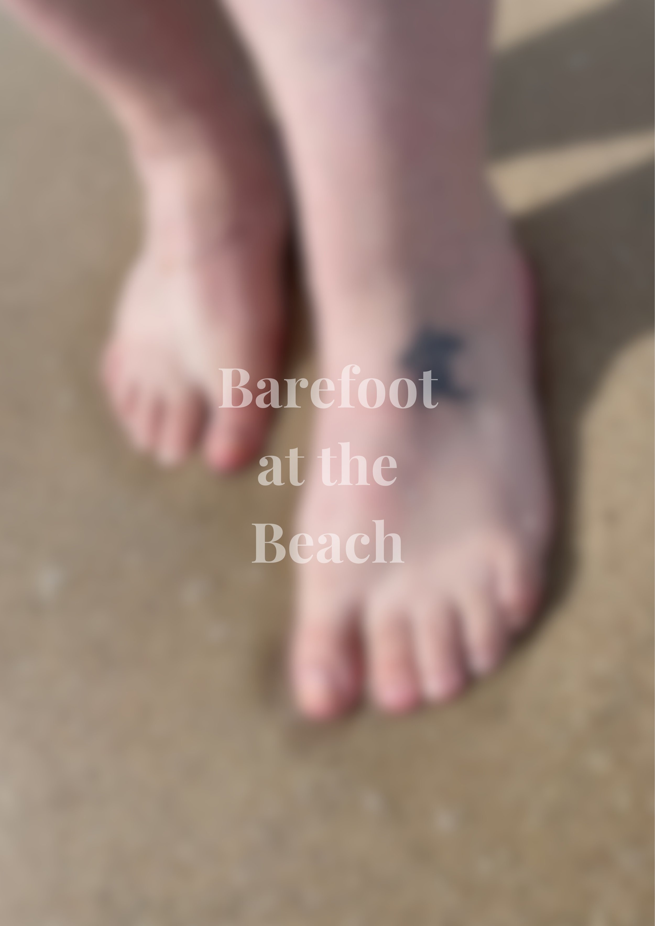 Barefoot at the Beach