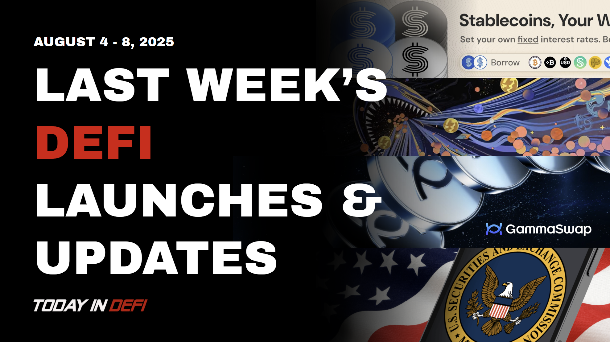 LWID: Gammaswap Launches Yield bearing eth, Sec: LST not considered securities, Pendle launches basis trading, and more…