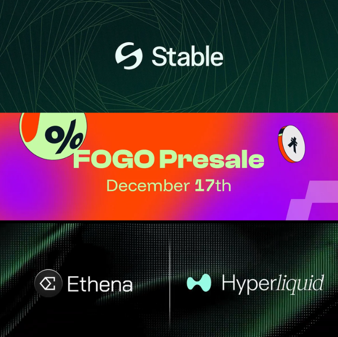 Fogo Launching Presale, Stable Mainnet and Airdrop, HyENA Launches Perps DEX, and many more...
