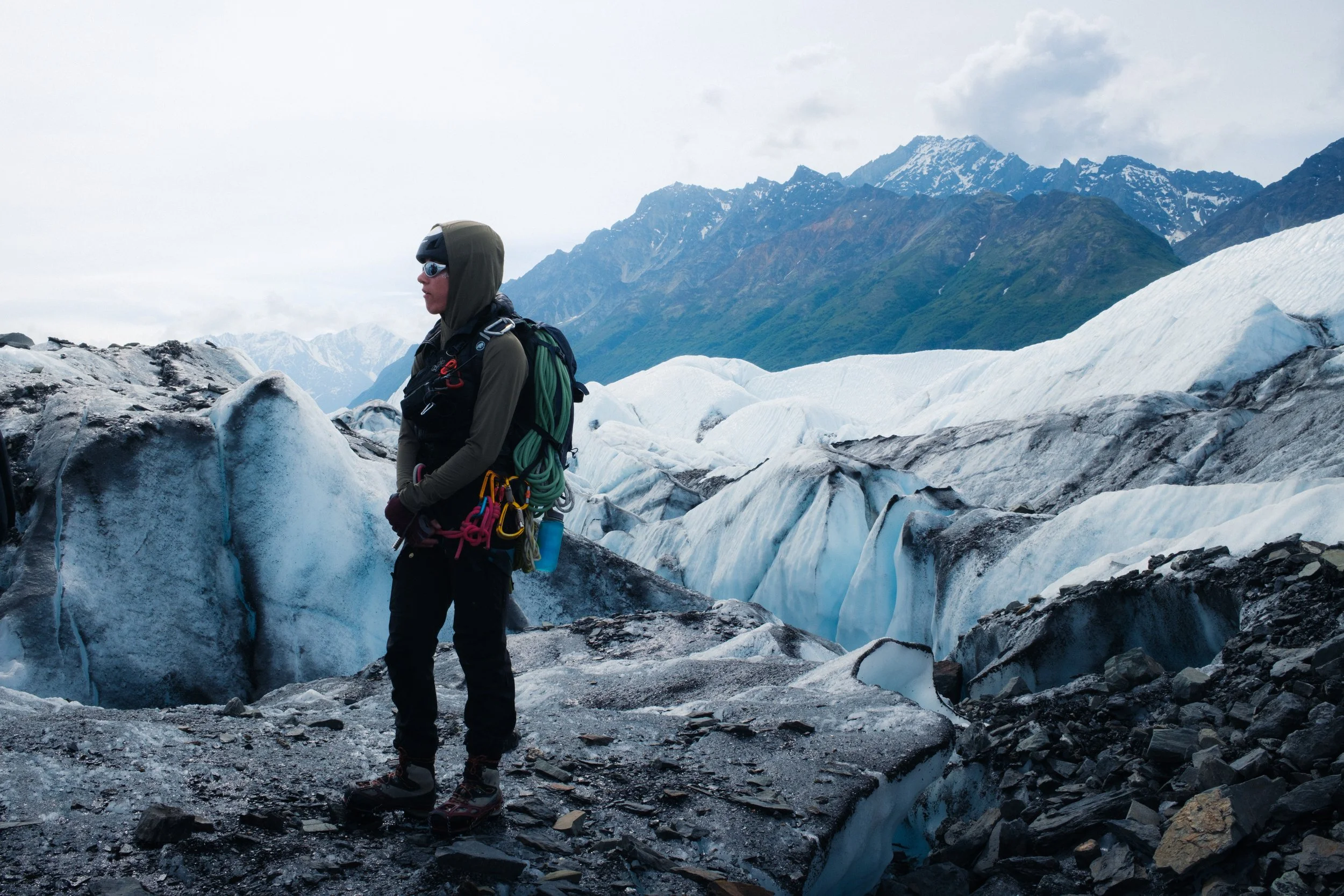 Nova Alaska Guides, Moondance Northern Lights, Matanuska Glacier, Alaska