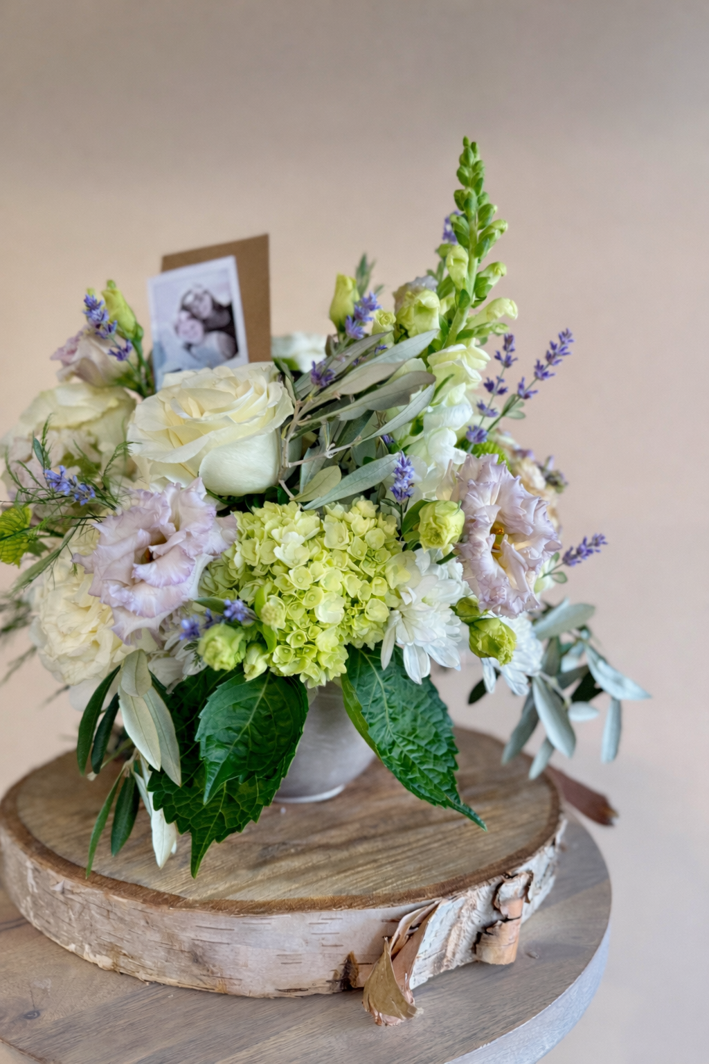 The 'Tuscan Breeze' Compote Arrangement