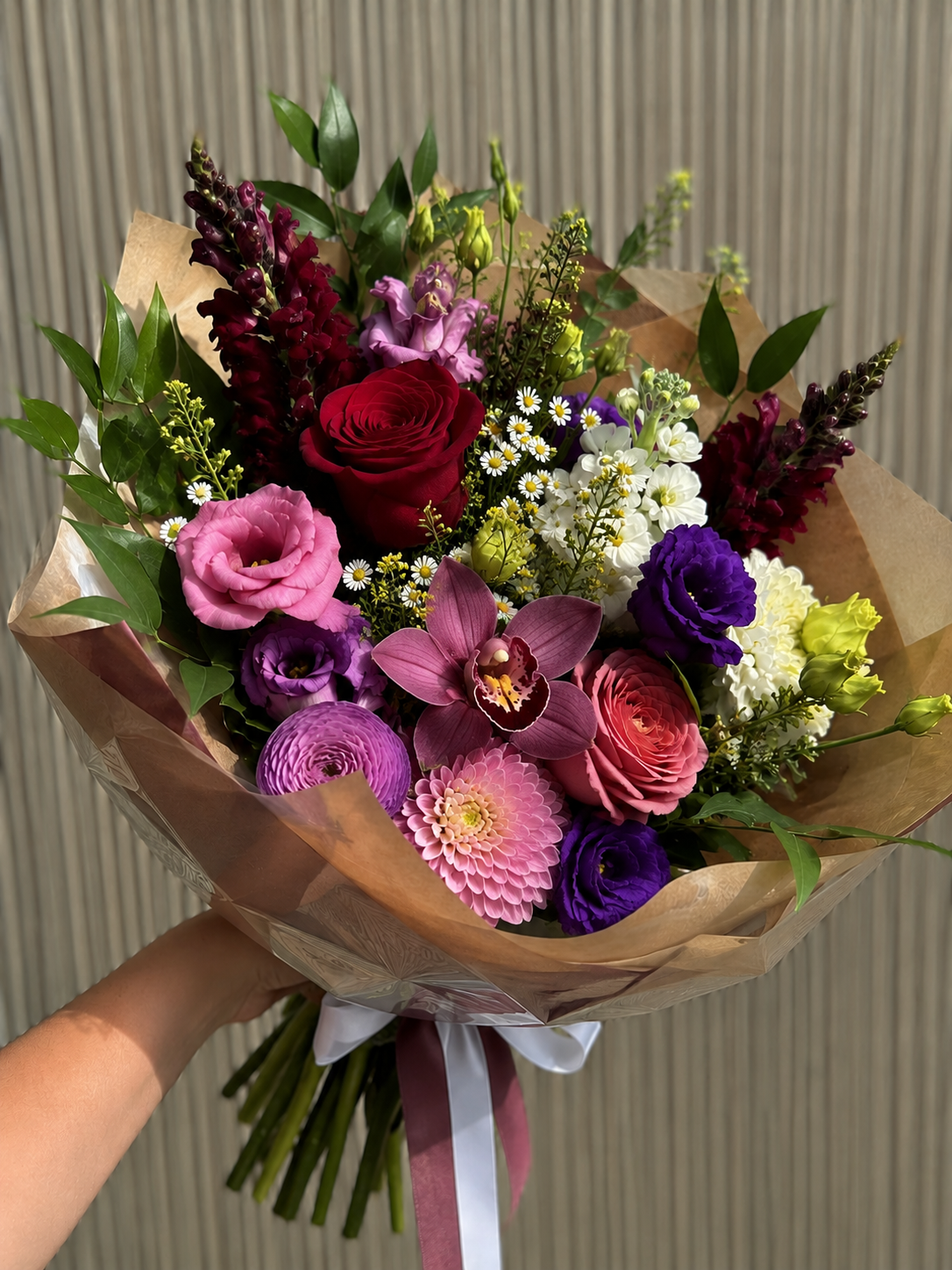 Bejewelled - Hand Tied Mixed Bouquet