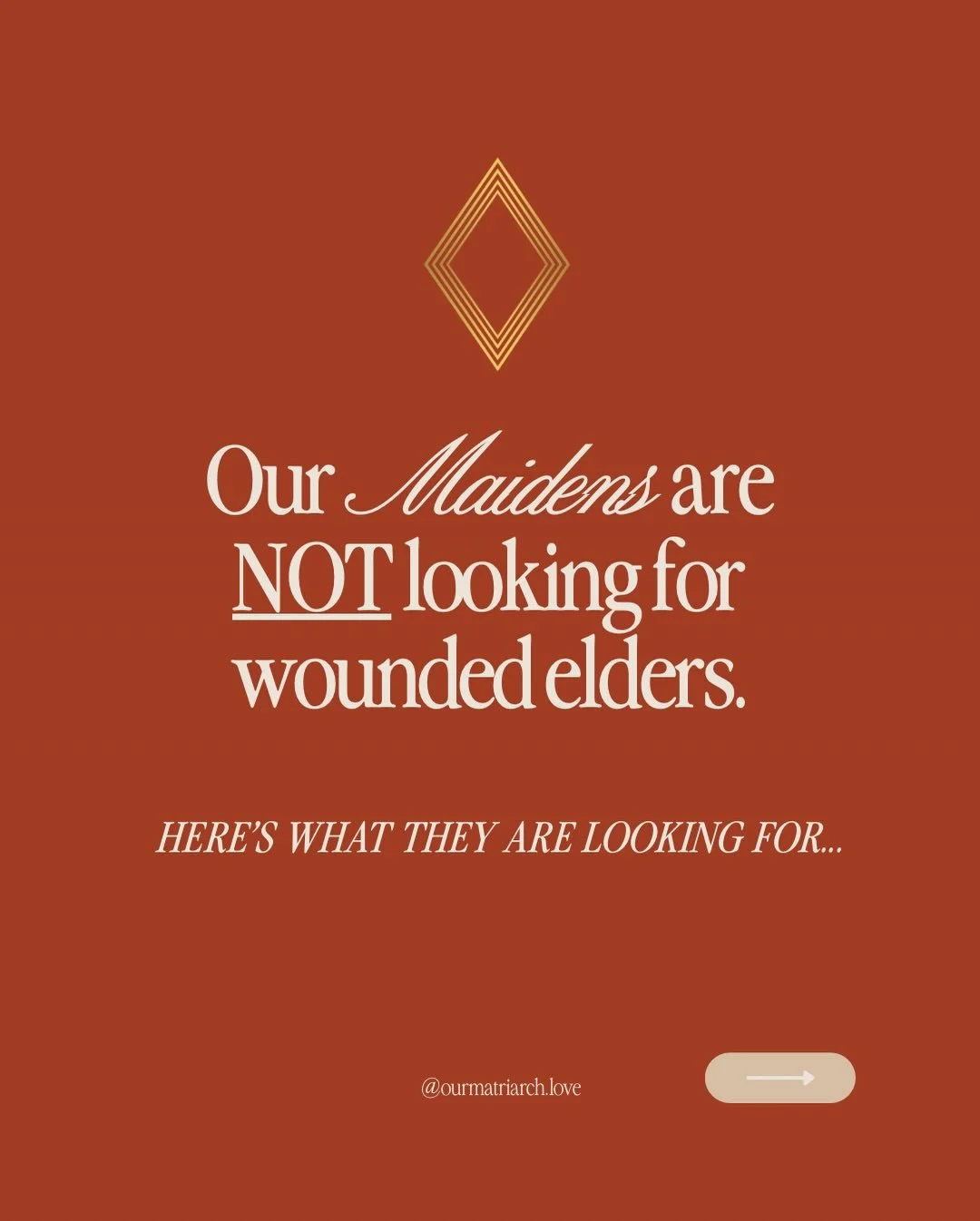 May we all become Our Matriarchs that Our Maidens are yearning for ⚜️