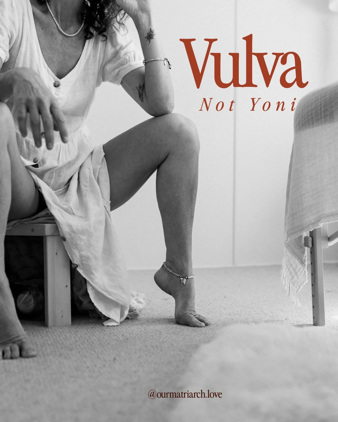 Vulva. If you feel uncomfortable saying the word vulva, pause on that and ask yourself why?

Vulva. Is not a dirty word and does not deserve to be buried beneath others.

Vulva. Names one of the most beautiful and sacred landmarks of the female body.