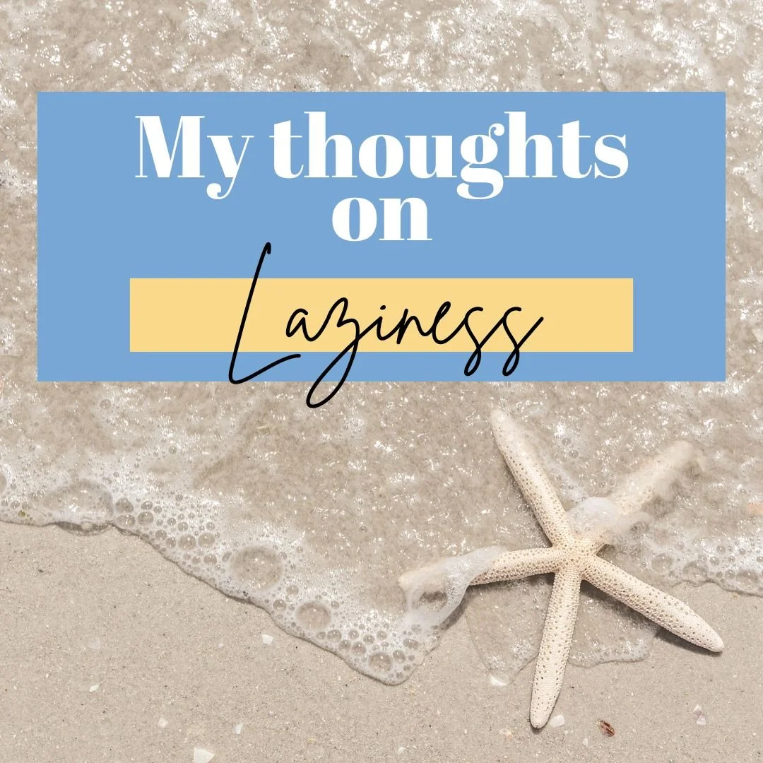 I hear so many clients, and people in general, feel shame or guilt about resting, taking time off their work or not being productive - ultimately calling them lazy.
I'm not an etymologist but I feel like this term is heavily connected to capitalism, 