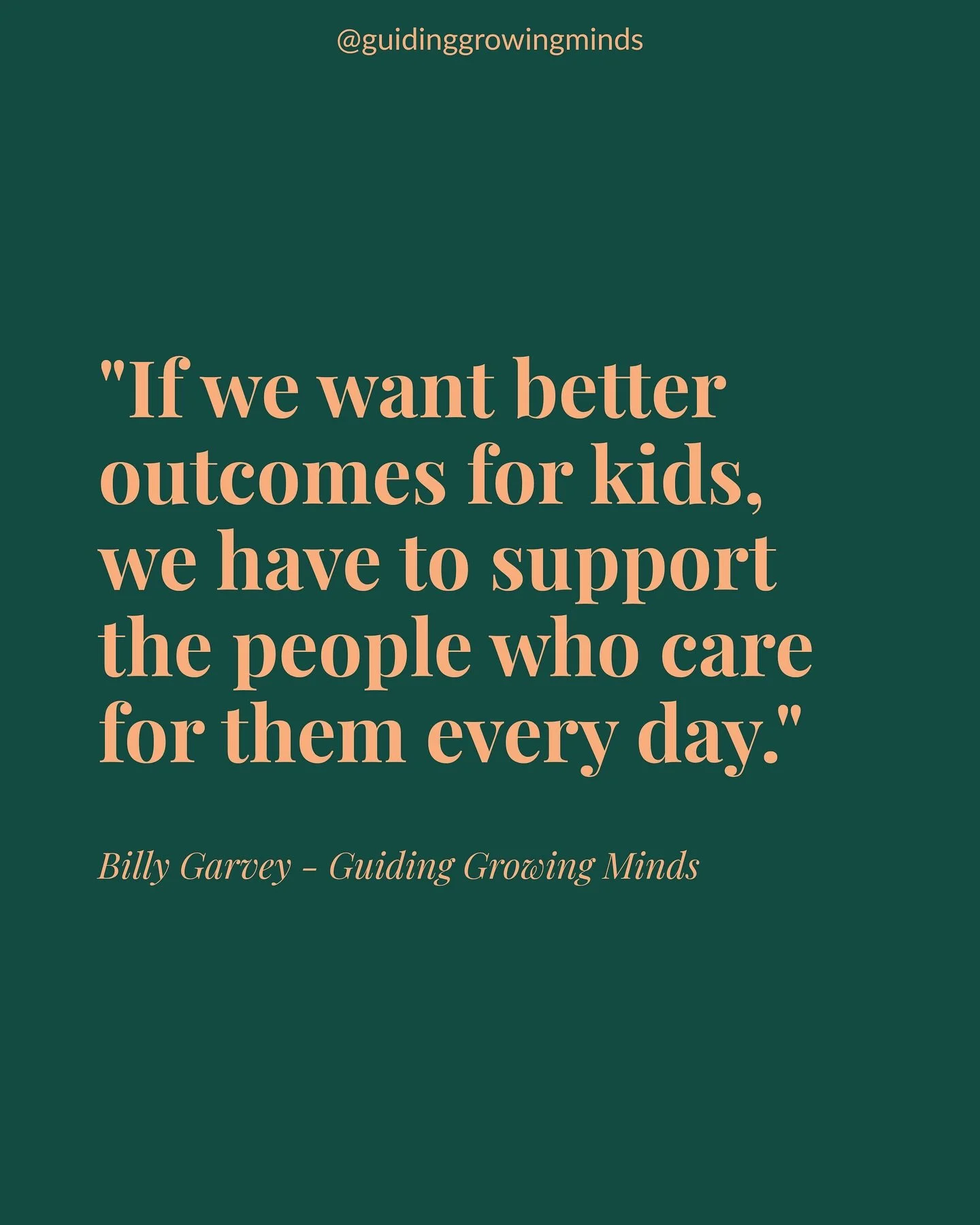 We can&rsquo;t do this alone, and we shouldn&rsquo;t have to! 
 Our Impact Series is about walking alongside the people who care for kids - educators, families, and entire communities.

This is your chance to bring @drbillygarvey and @embedding_wellb