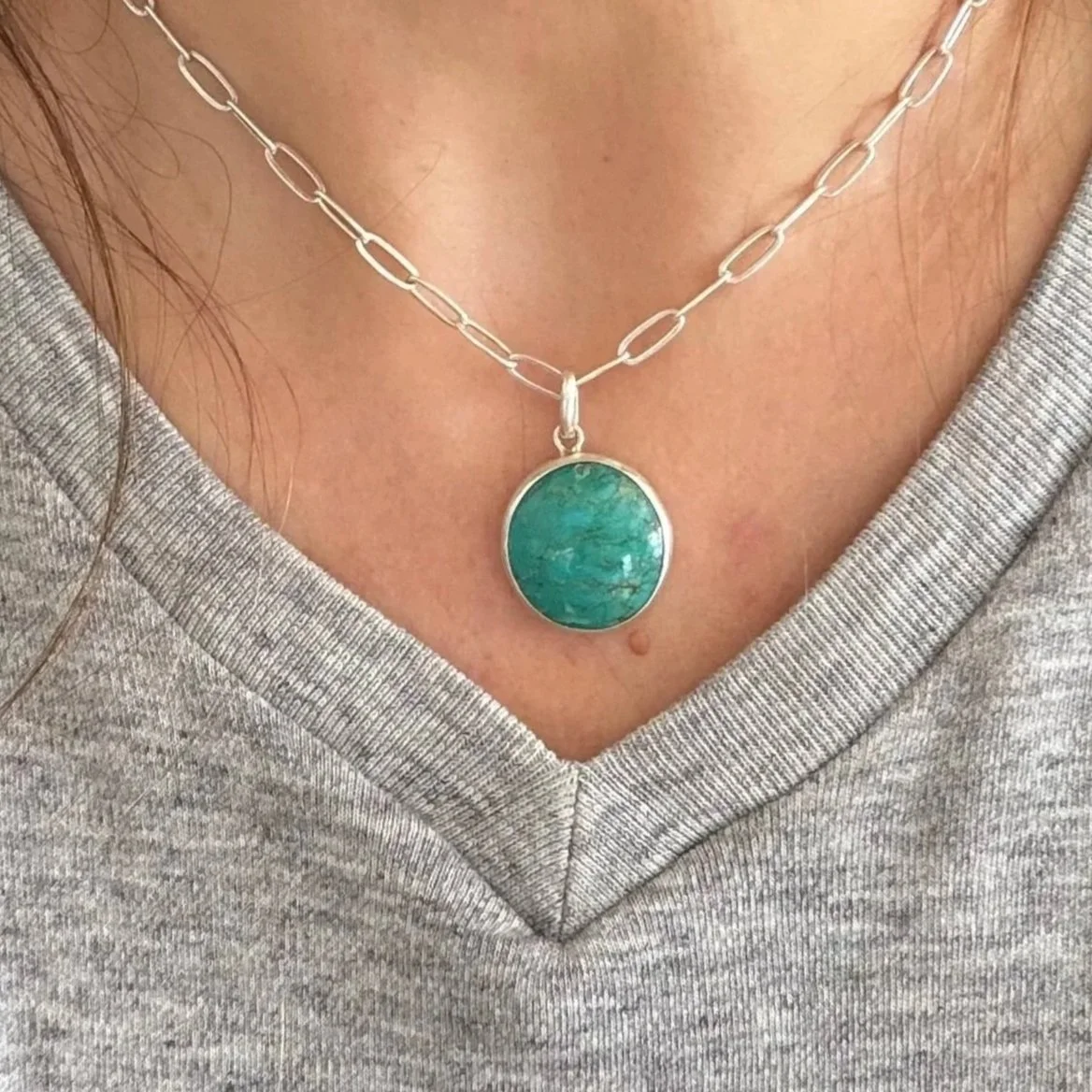turquoise pendant