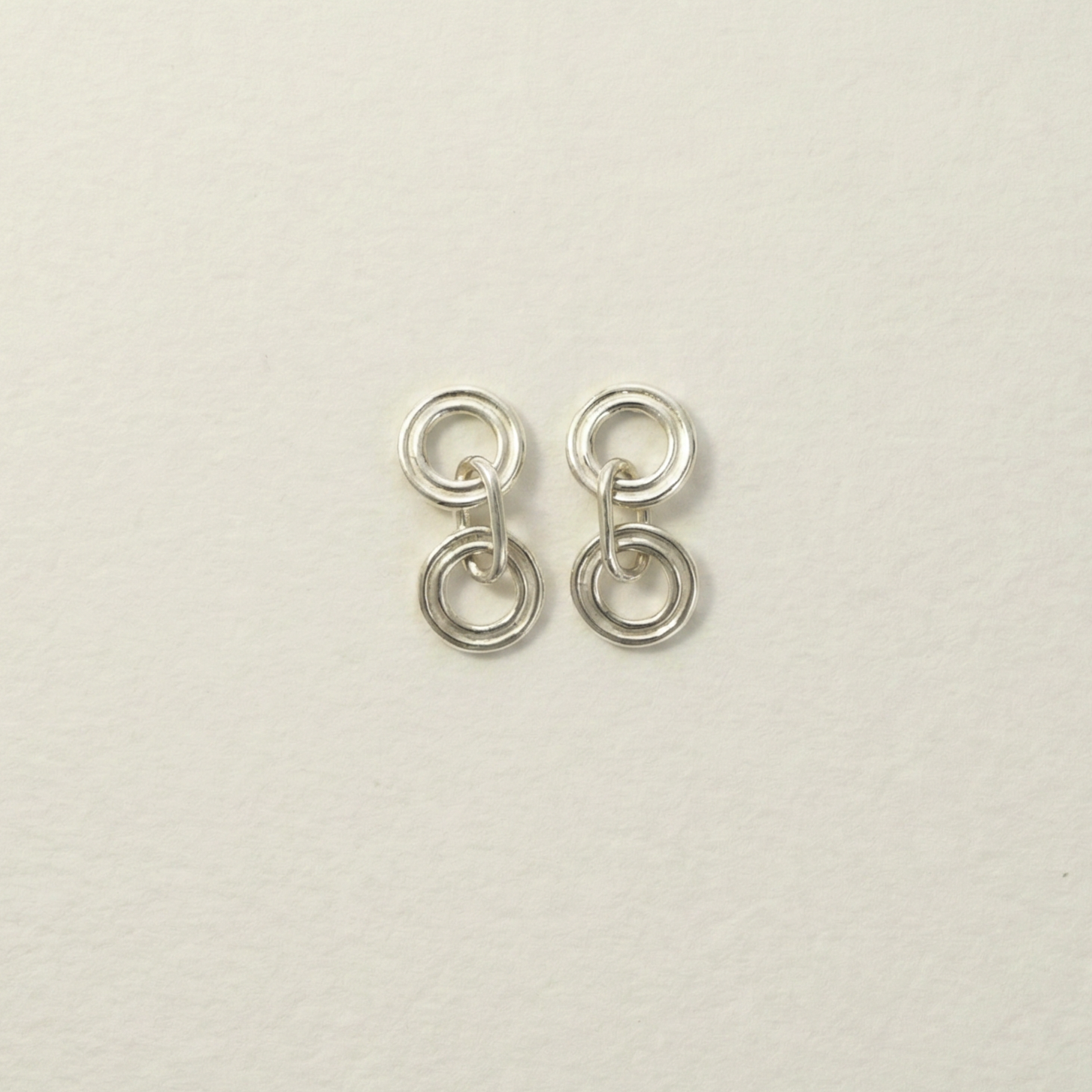 spiral drop earrings