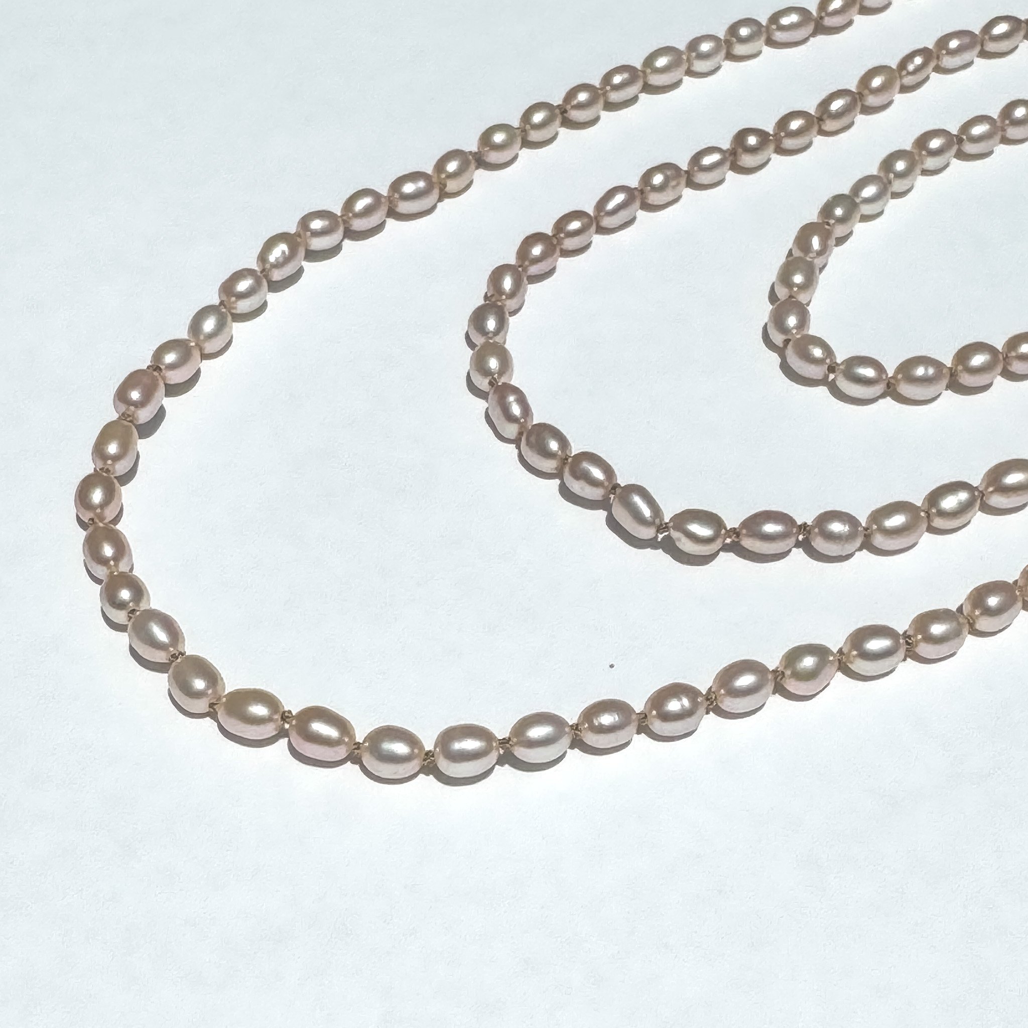 Rice Pearl Necklace