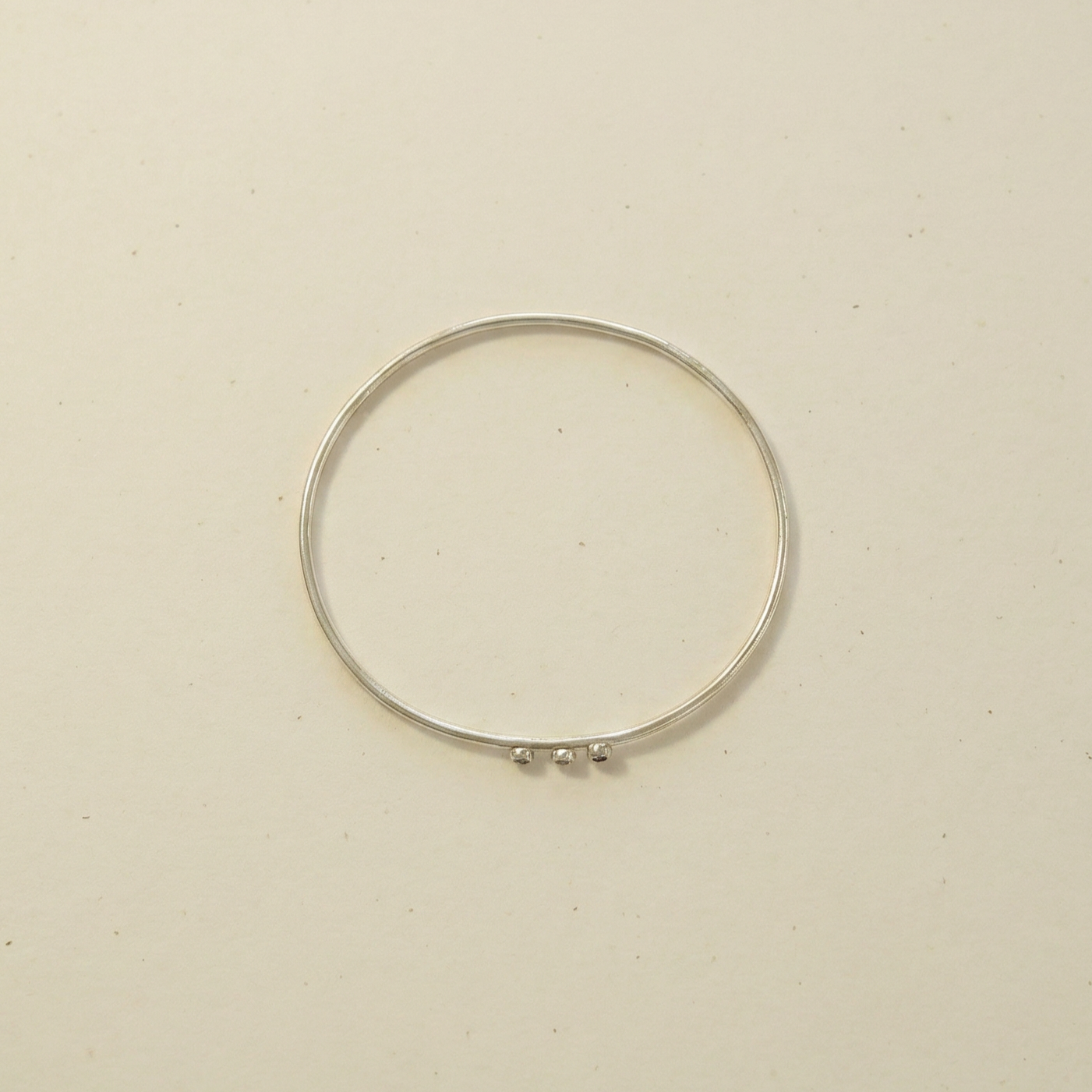 smoky quartz oval bangle