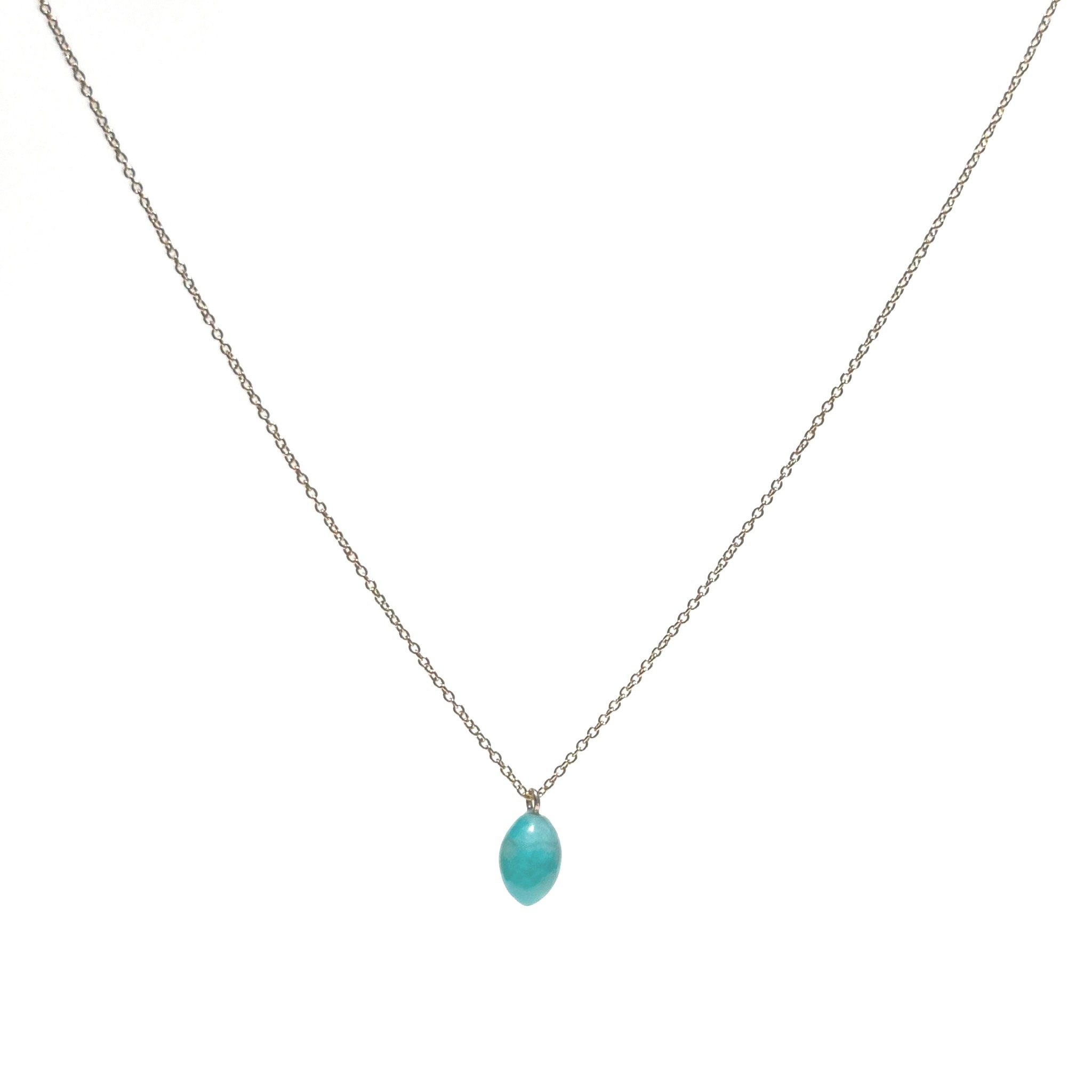 Handmade Amazonite Pendant Necklace