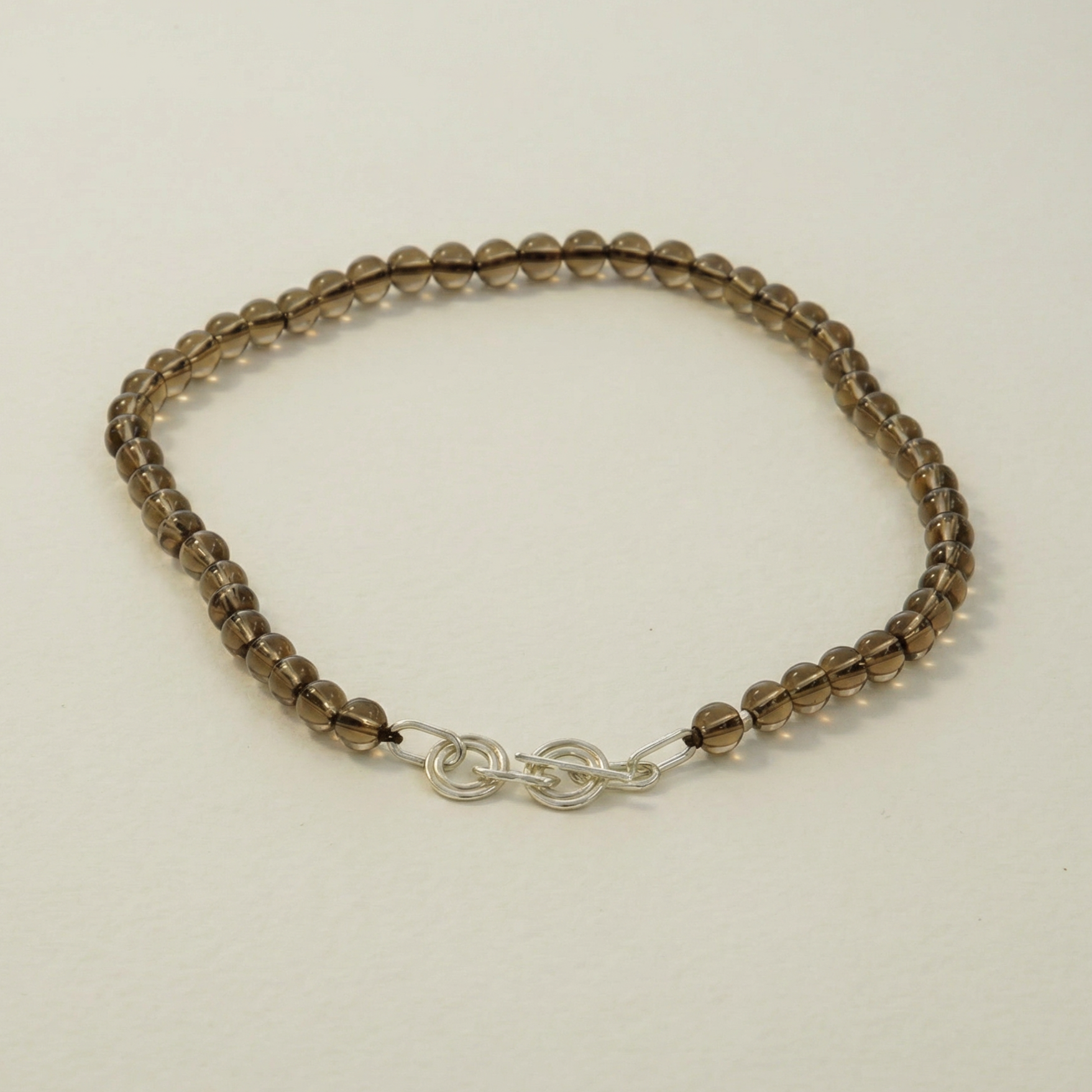 smoky quartz necklace