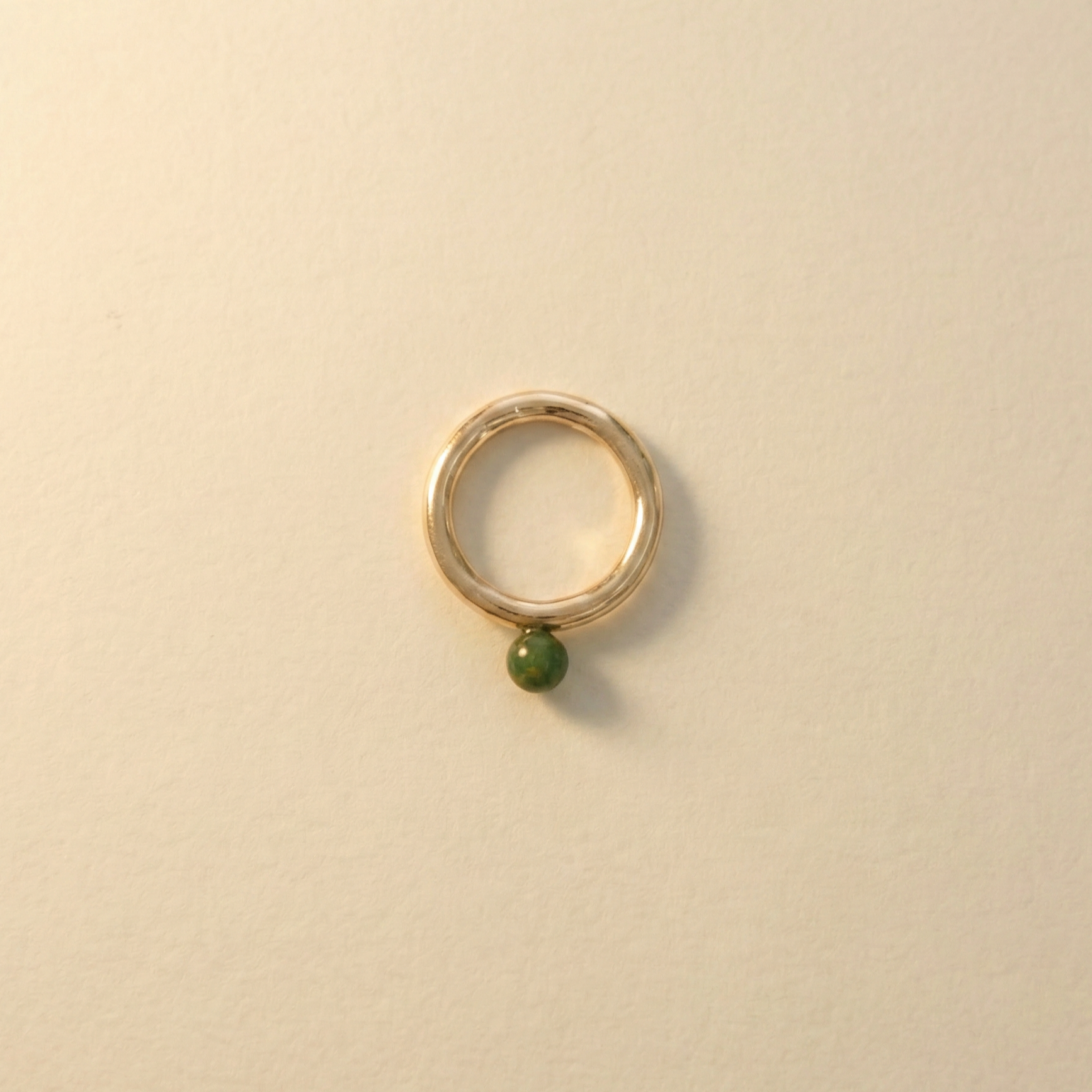 jade gumball ring