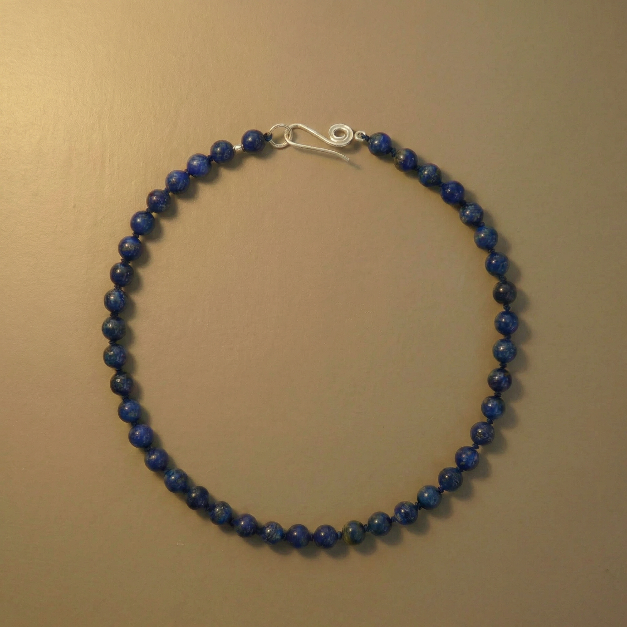 lapis collar necklace