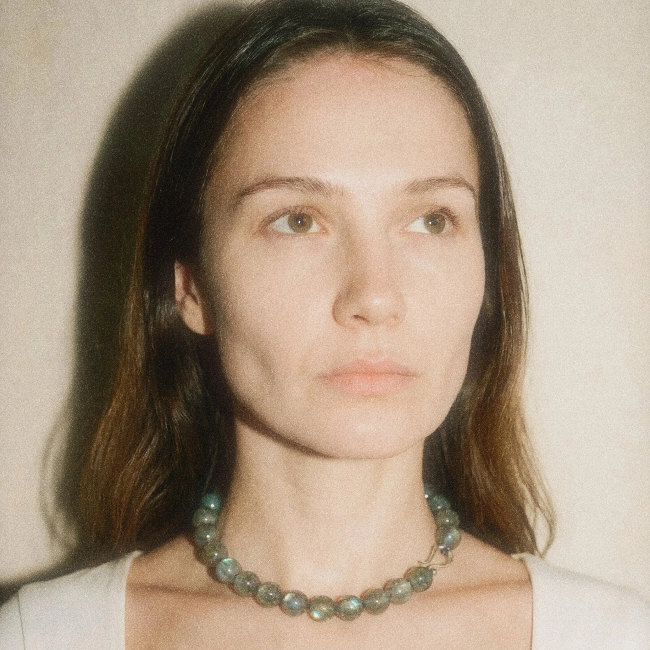 labradorite collar necklace