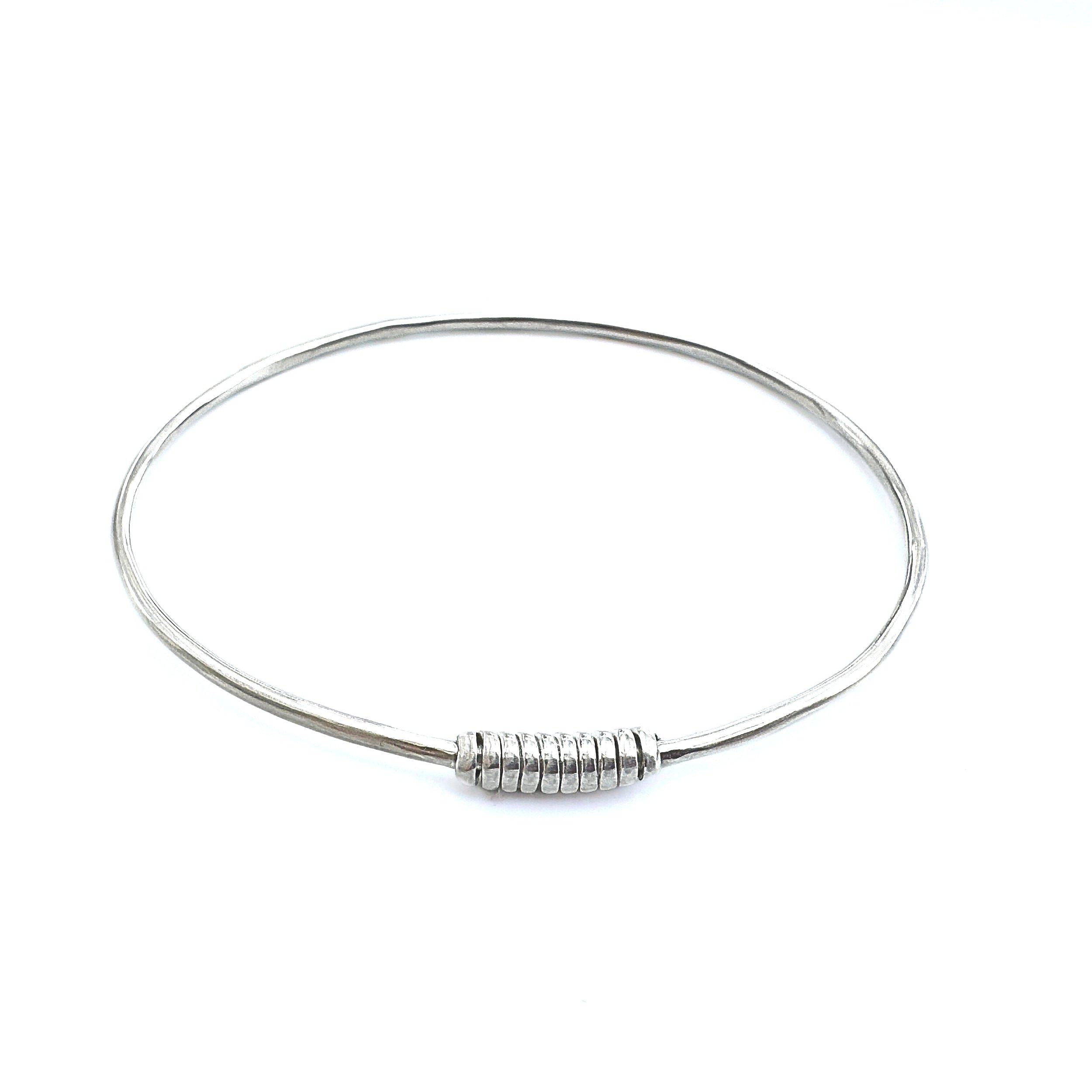 fiona oval bangle wrapped twist frankie and eugene