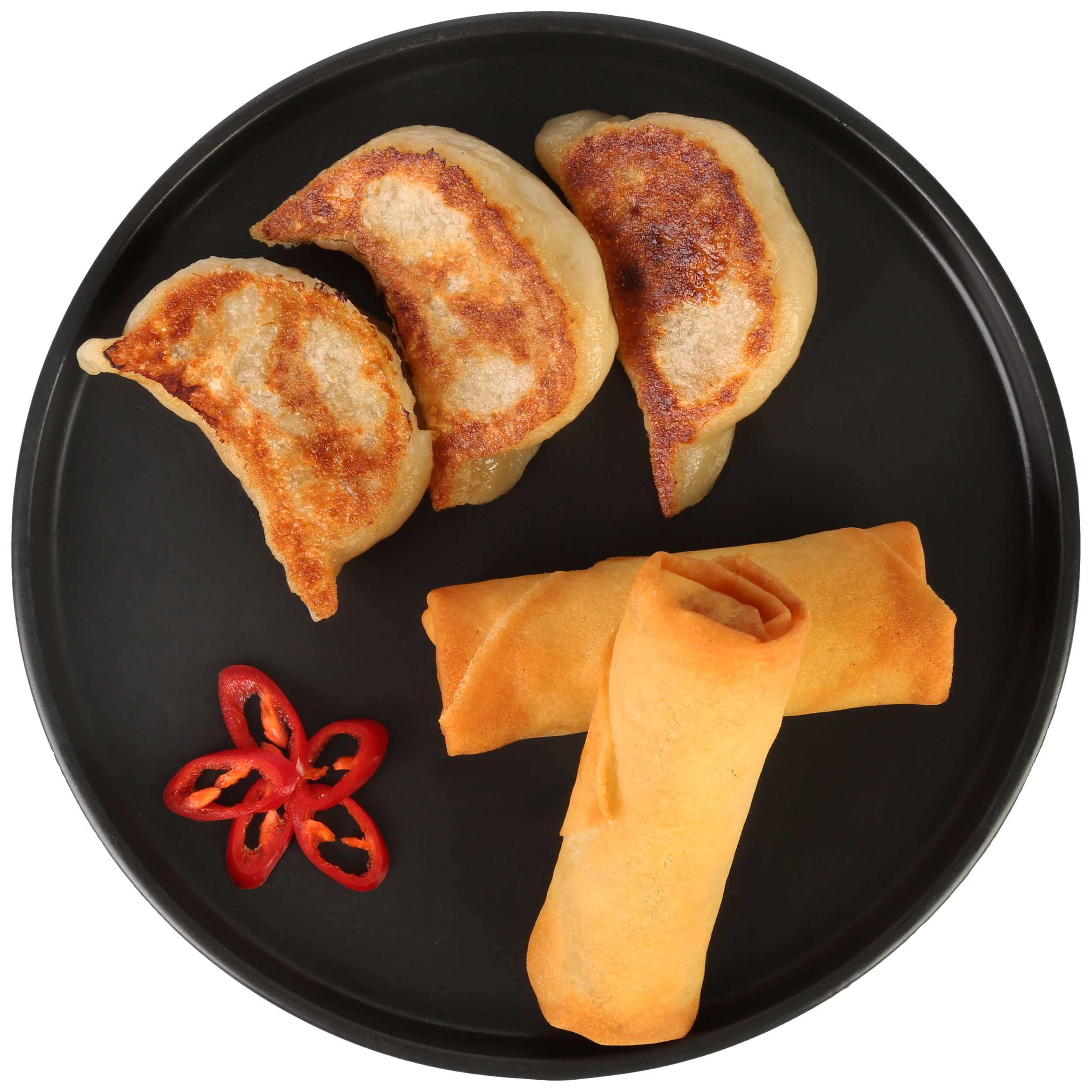 Dumplings and Spring Rolls