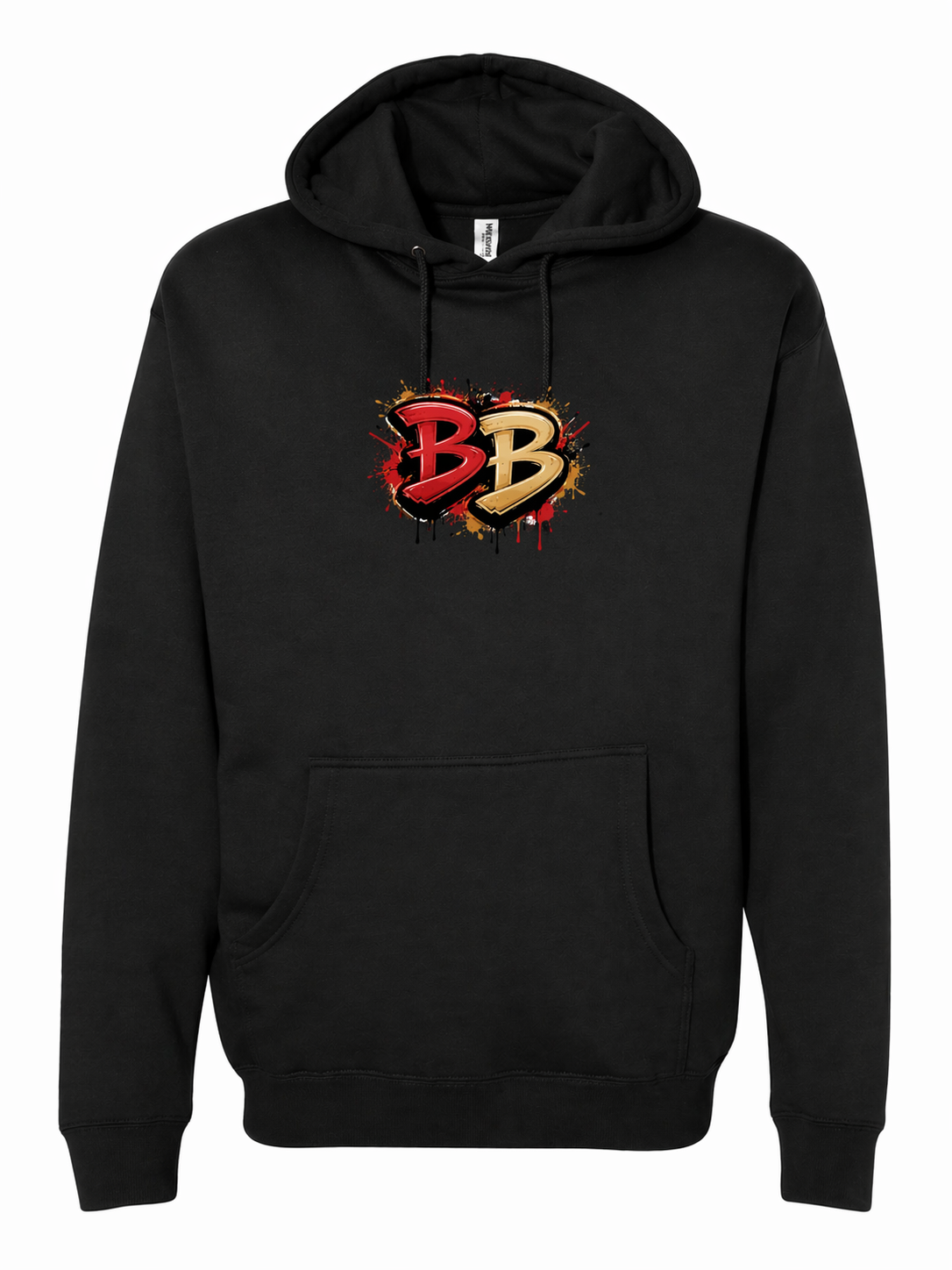 BayBreed Hoodie 49ers Black Front.png