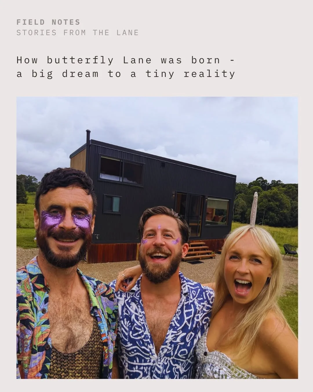 We spent a long time talking about what this special piece of land could become.

Something that actually belonged here - in the true spirit of the the Northern Rivers instead of a cookie-cutter version of a hotel. Not a bare-bones cabin that asks yo