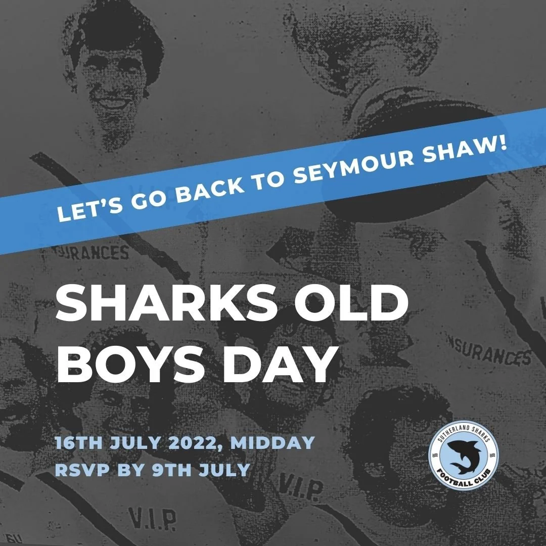 OLD BOYS DAY - BACK TO SEYMOUR SHAW 