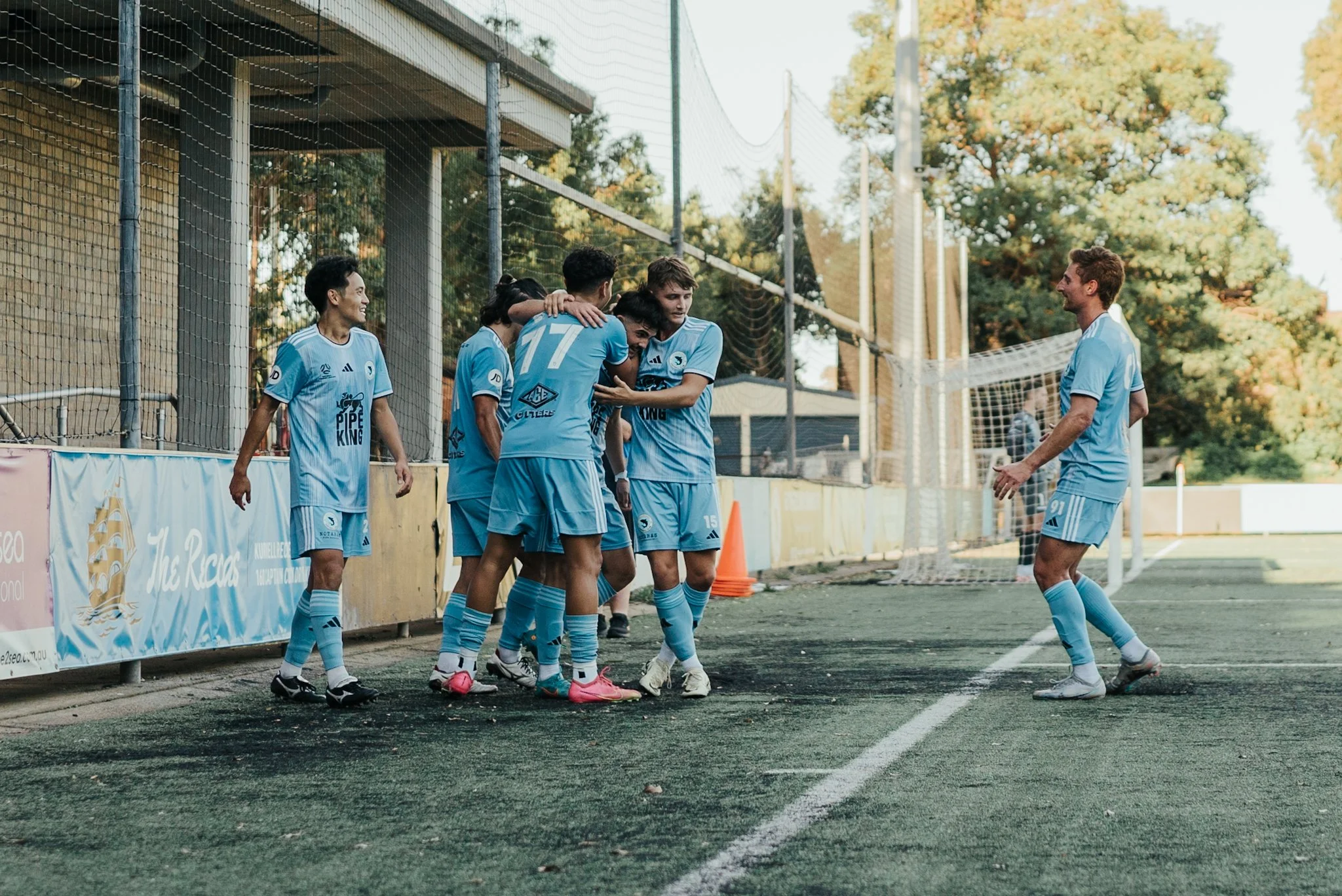 Sharks win the fight against Hills United to stay away from relegation danger. 