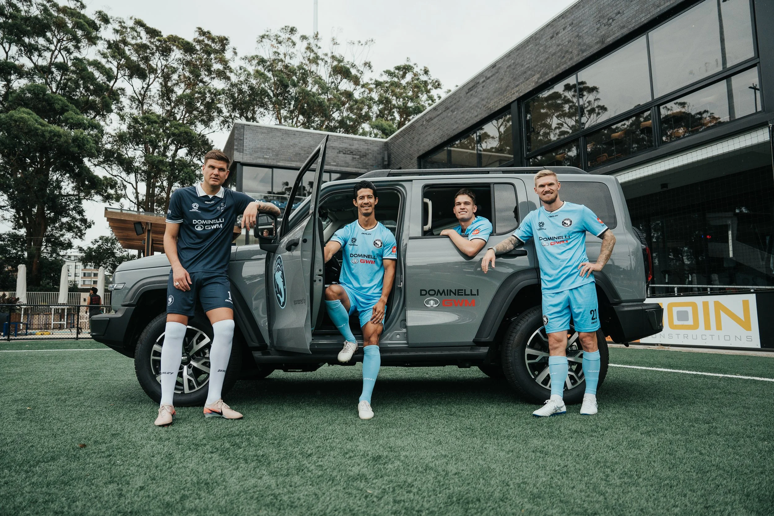 Sutherland Sharks FC Extends Partnership with Dominelli GWM for 2026