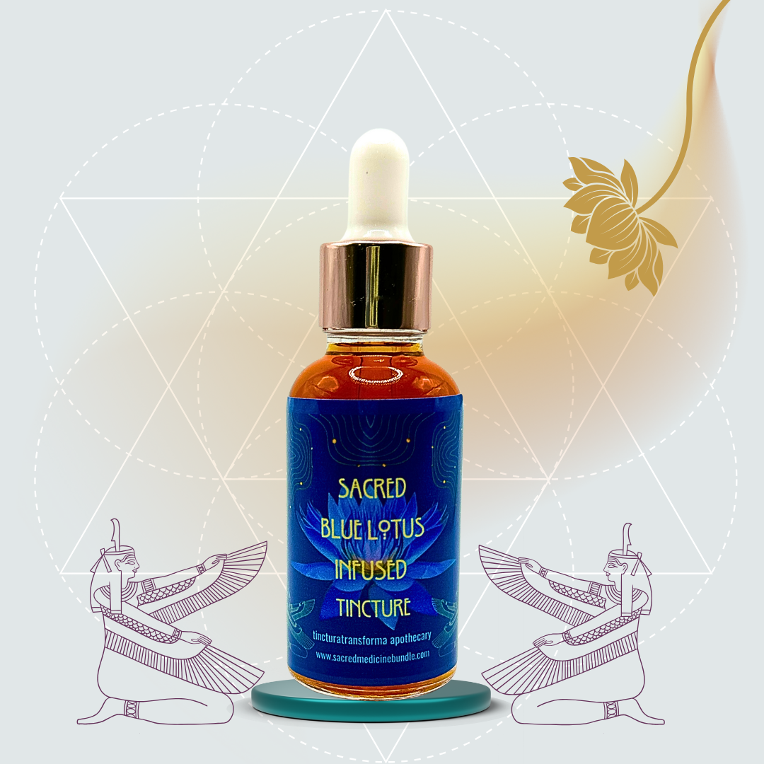 SACRED BLUE LOTUS INFUSED TINCTURE