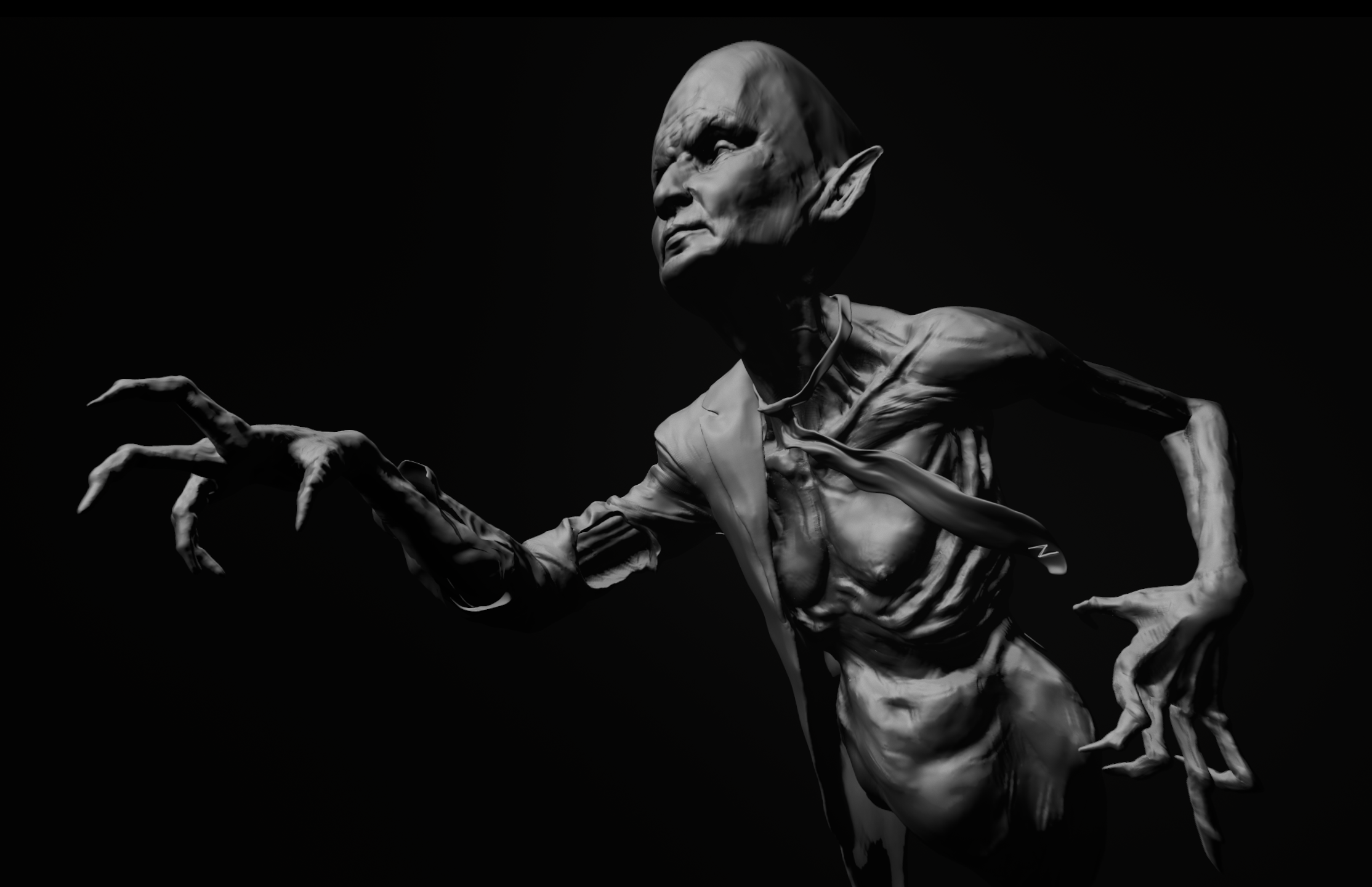 "Putler 0.1" 
3D model render.