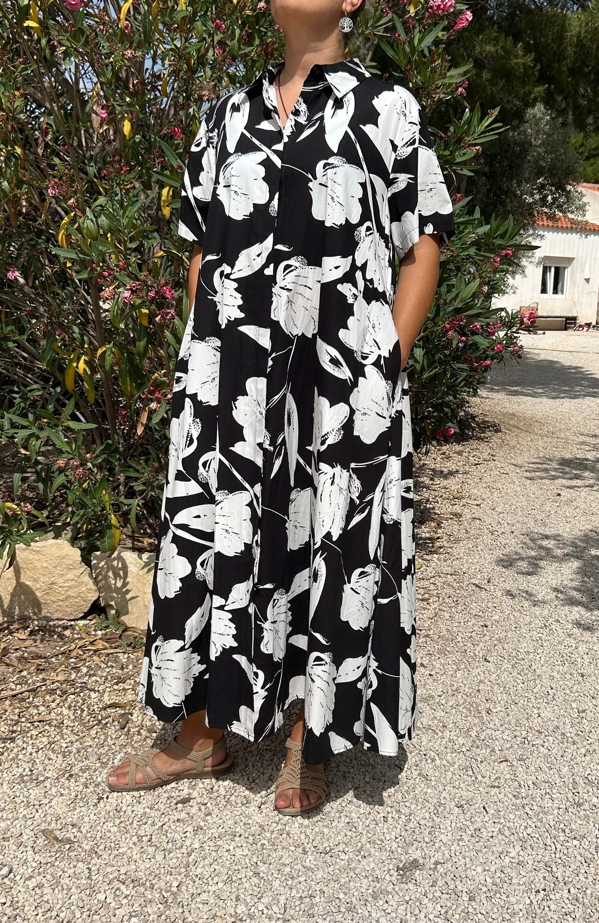 Vestido camisero "Cadaqués"