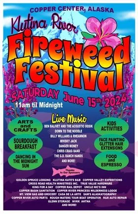 Fireweed Festival in Copper Center