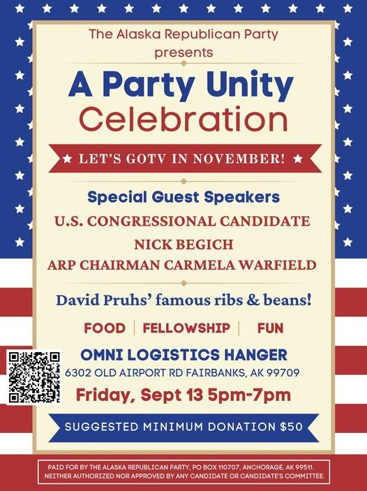 Alaska Republican Party Unity Celebration